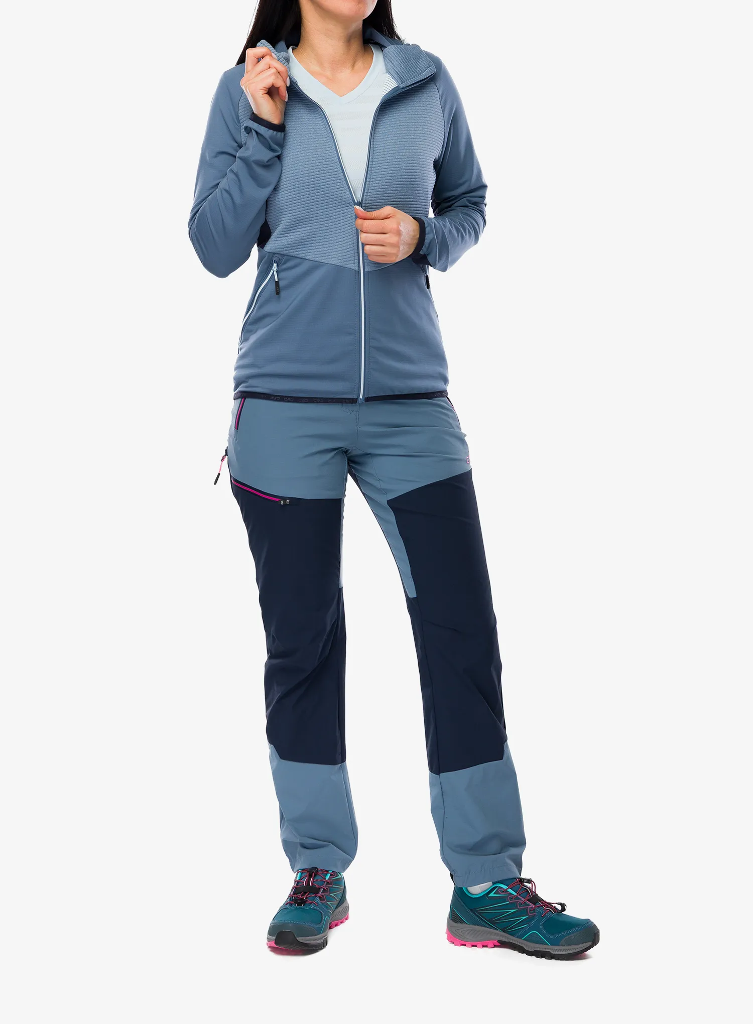 Softshell жіночий CMP Omber Jacket Fix Hood - space