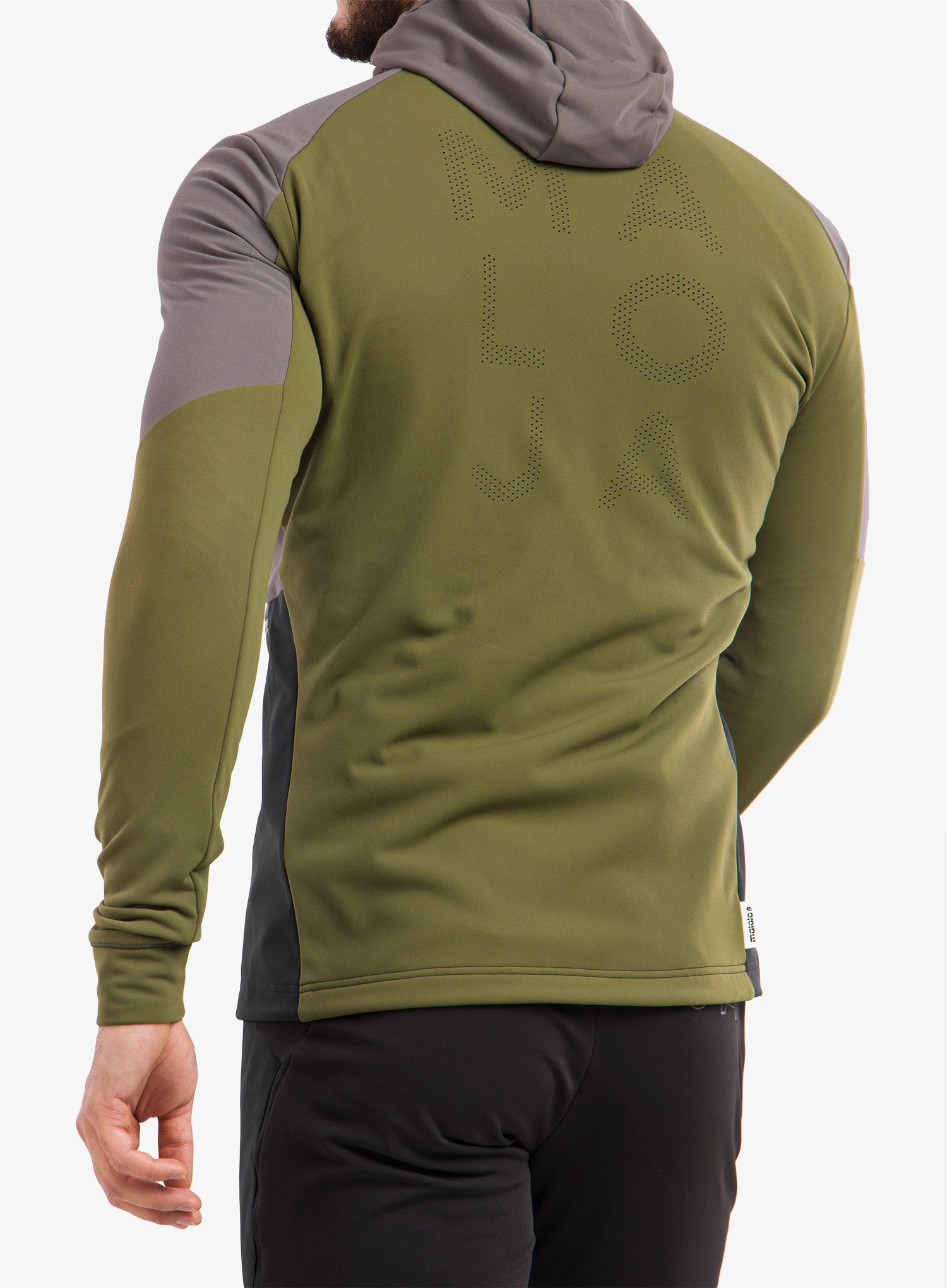 Куртка softshell Maloja Auerhahn - stone multi