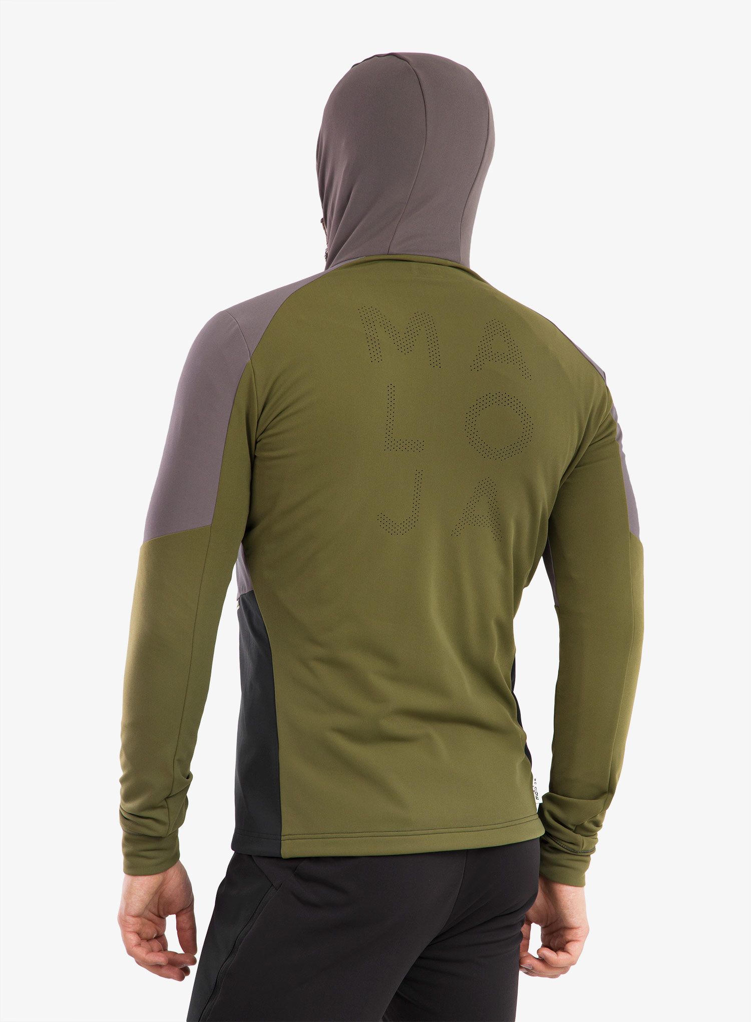 Куртка softshell Maloja Auerhahn - stone multi