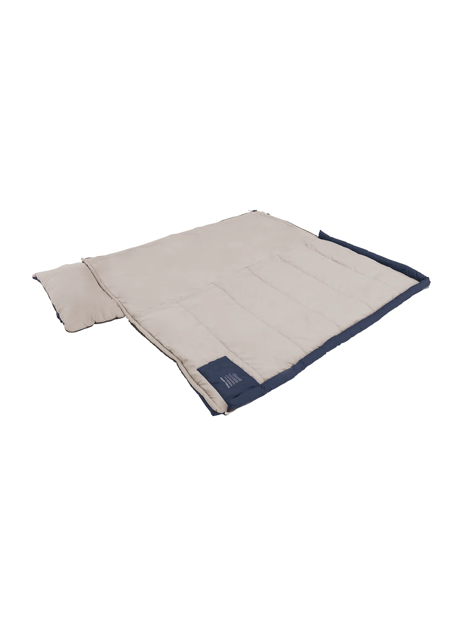 Спальний мішок для дитини Outwell Contour Junior (140 cm) - grey/deep blue