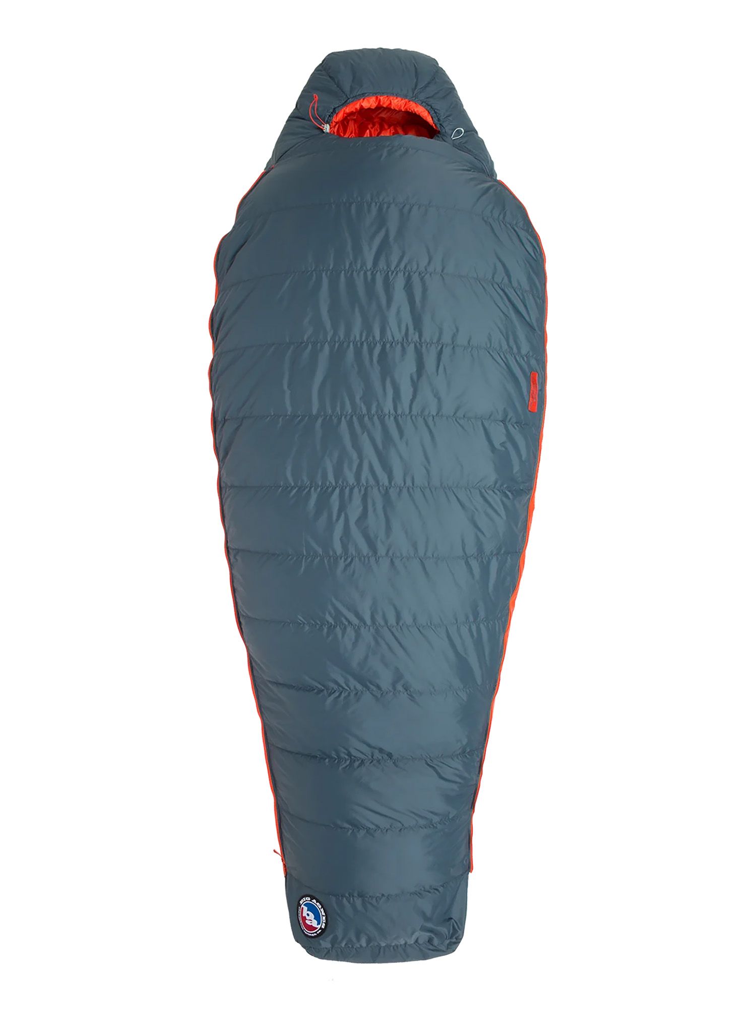 Спальний мішок пуховий Big Agnes Torchlight 20 (198 cm) Long Left - slate/orange