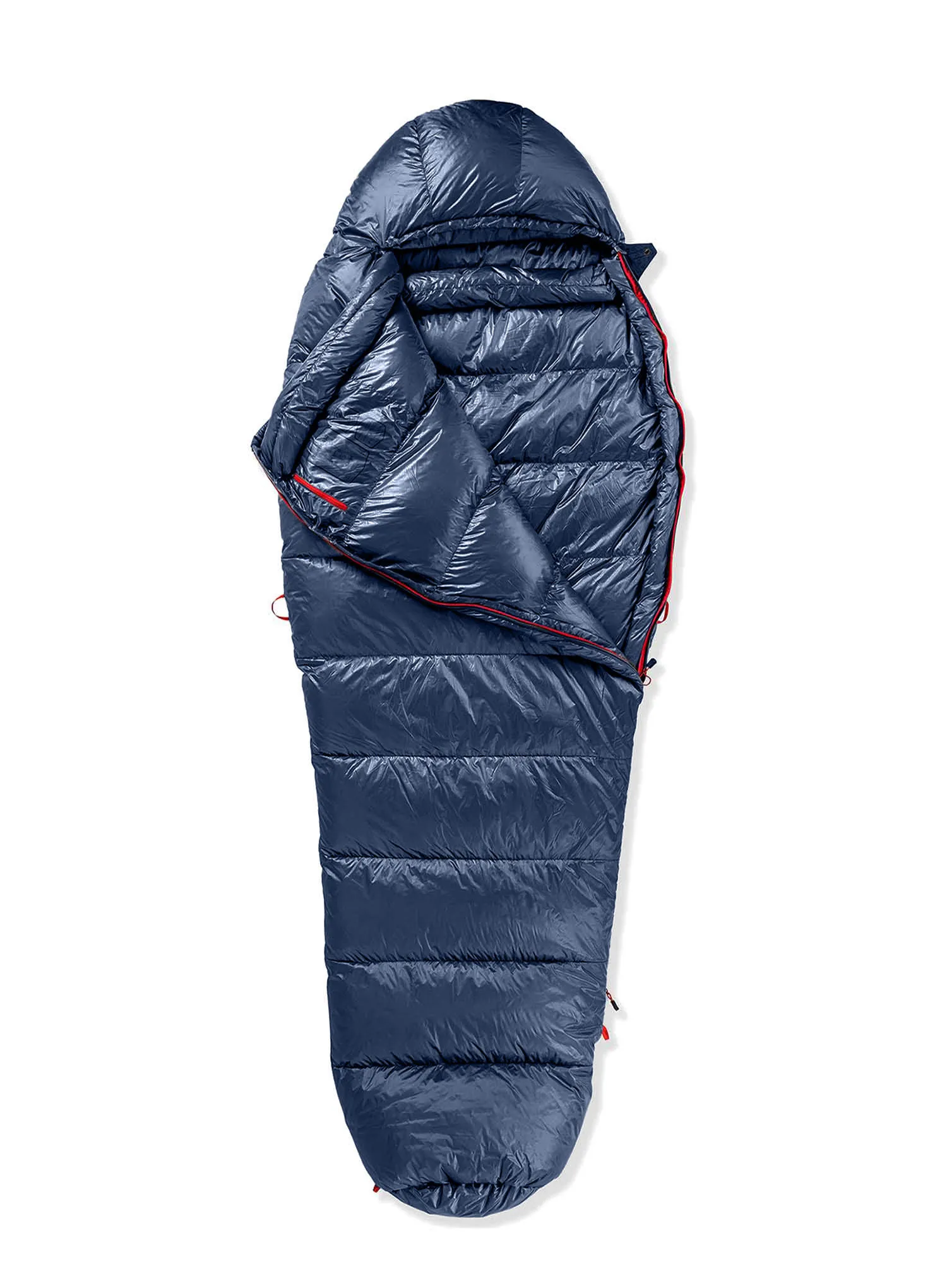 Спальний мішок пуховий Małachowski Tourist 450 L LZ (177-188 cm) - navy