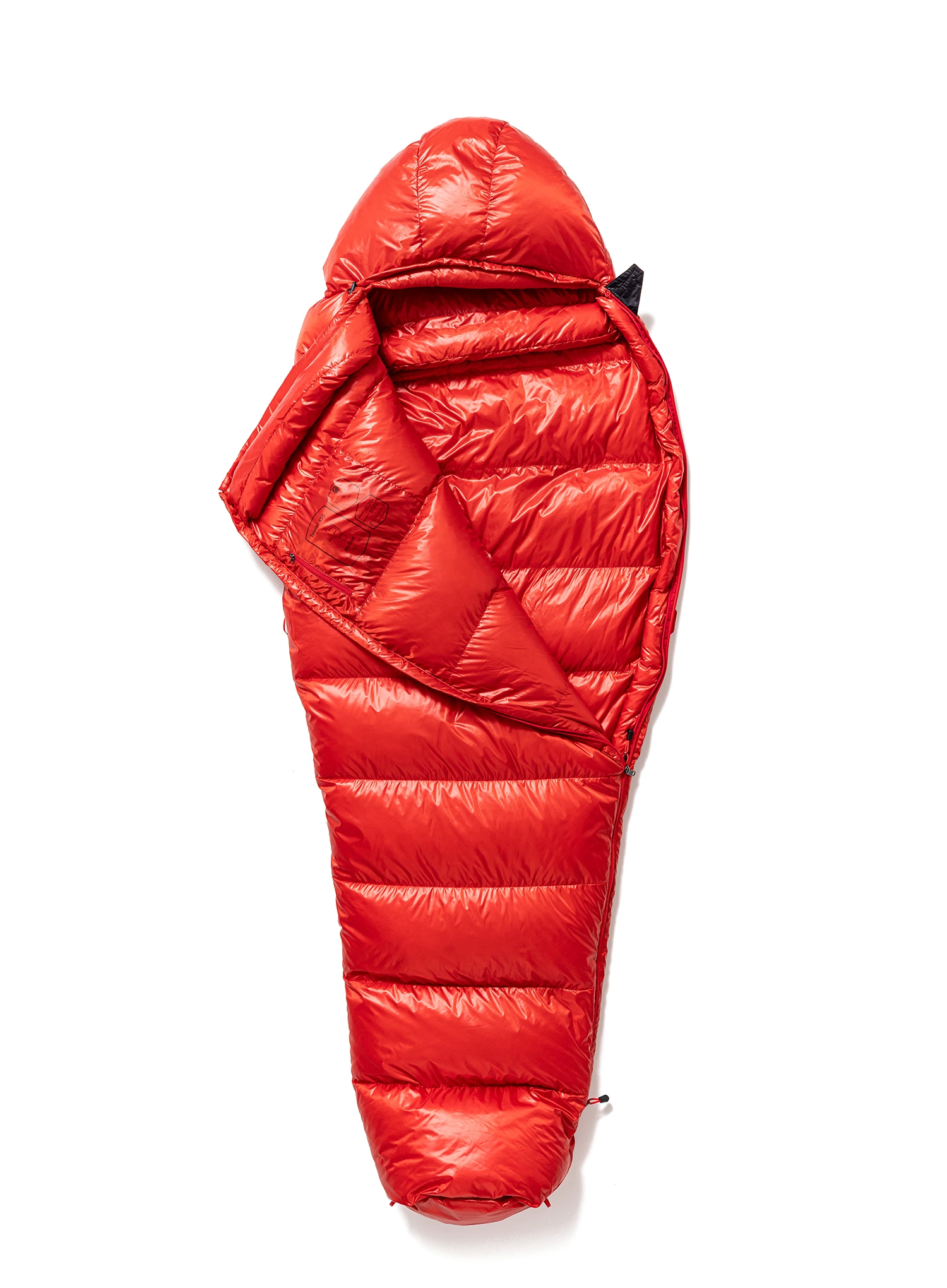 Спальний мішок пуховий Małachowski Tourist 450 M LZ (165-176 cm) - red