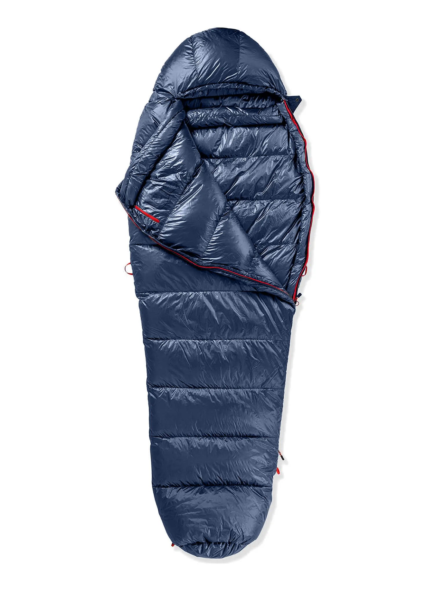 Спальний мішок пуховий Małachowski Tourist 450 XL LZ (189-200 cm) - navy