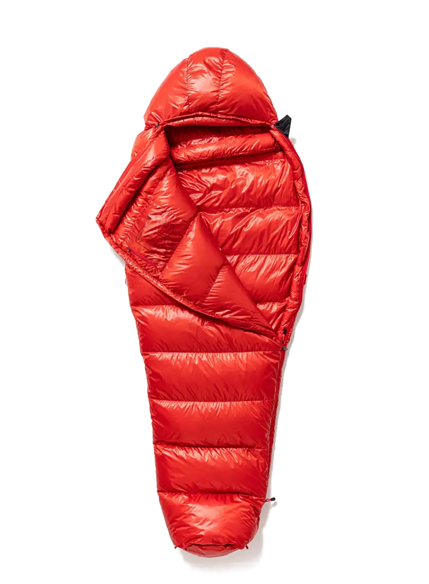 Спальний мішок пуховий Małachowski Tourist 650 M LZ (165 - 176 cm) - red