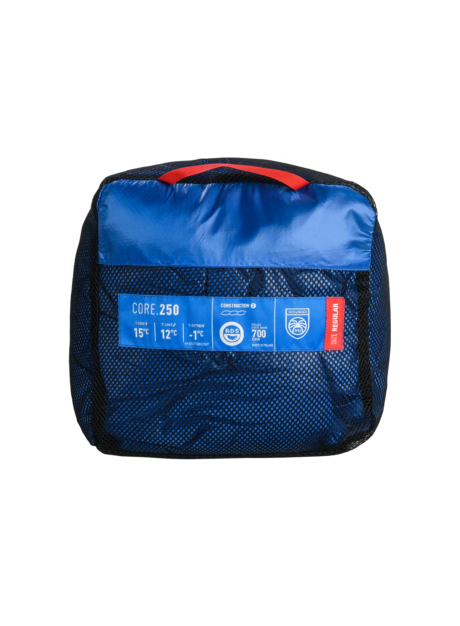 Спальний мішок пуховий Pajak Core 250 Sleeping Bag Duck (205 cm) - blue