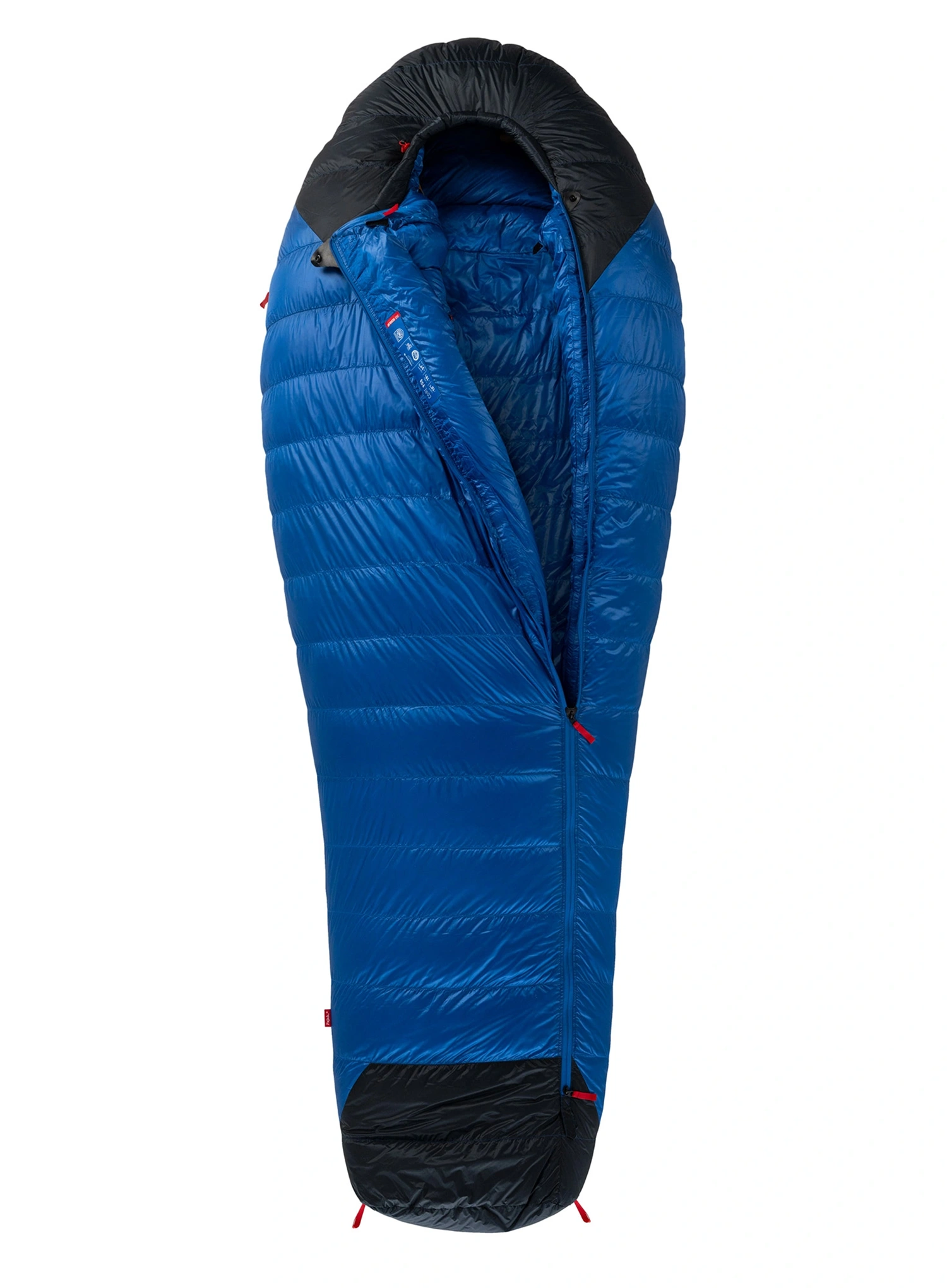 Спальний мішок пуховий Pajak Core 750 Sleeping Bag Duck Long (205 cm) - blue