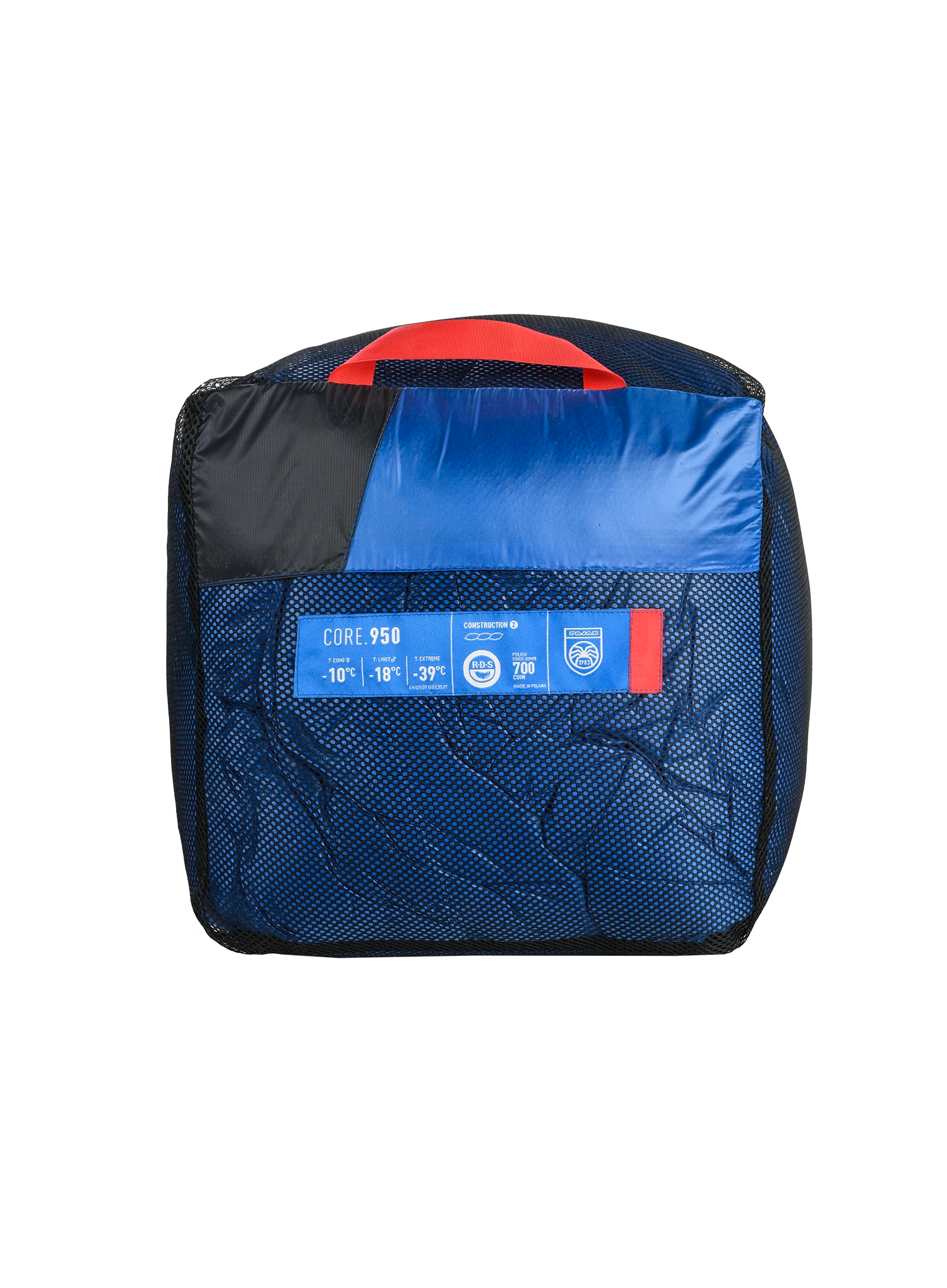 Спальний мішок пуховий Pajak Core 950 Sleeping Bag Duck (180 cm) - blue