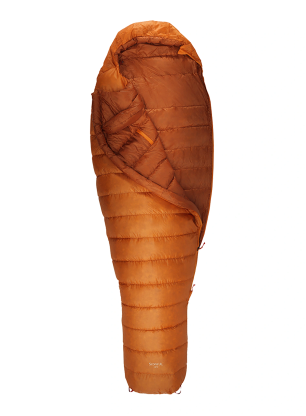 Спальний мішок пуховий Robens Scoria UL +6C Long (195 cm) - orange
