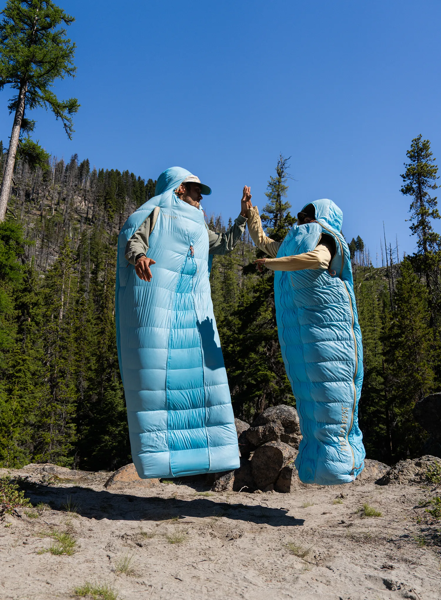 Спальний мішок пуховий Therm a Rest Boost 650 20F/-6C Regular (183 cm) - morning blue