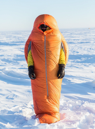 Спальний мішок пуховий Therm a Rest Polar Ranger -20F/-30C Regular (183 cm) - flame/orange