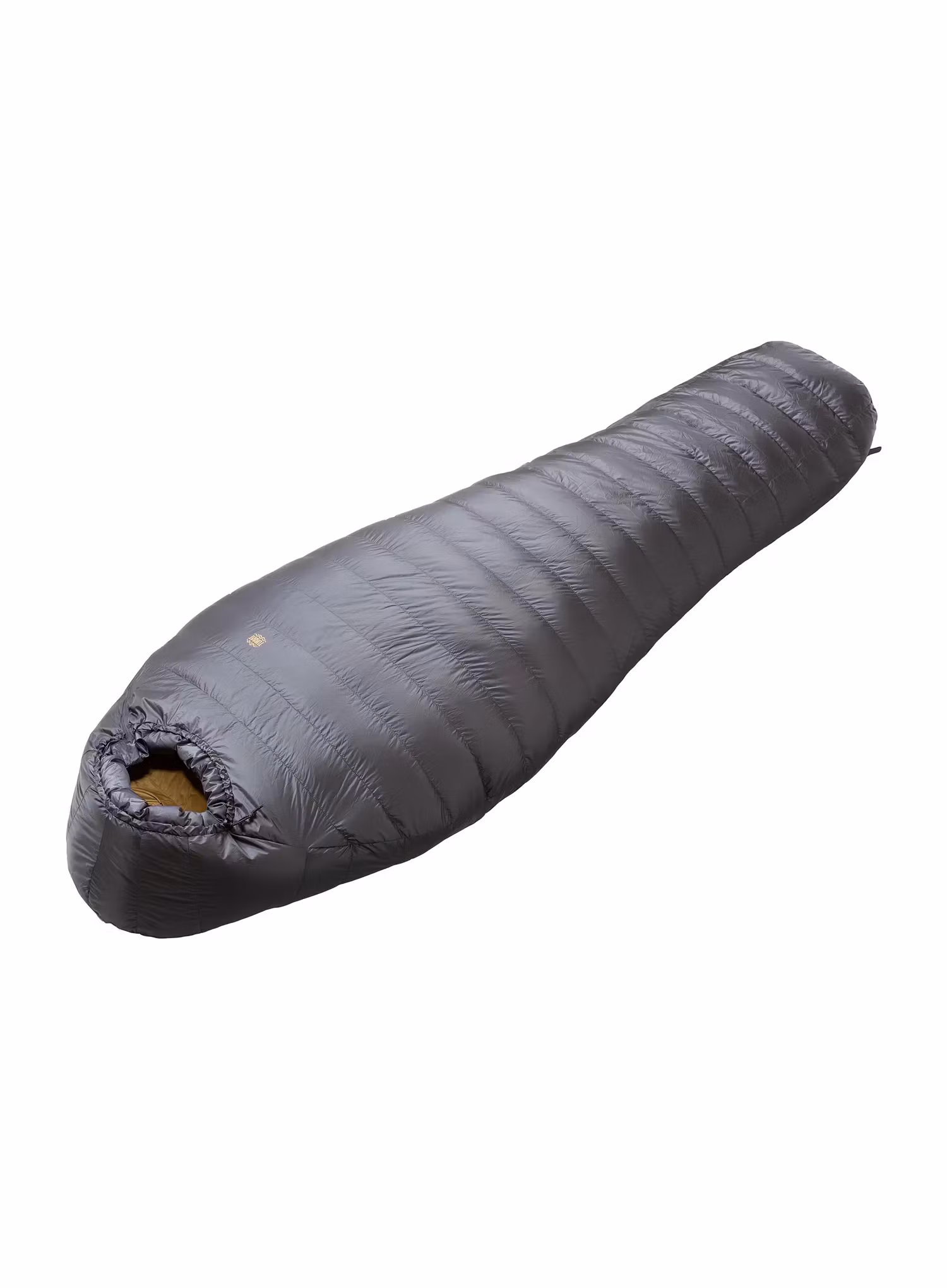 Спальний мішок пуховий Turbat NOX 250 Long (195 cm) - grey/cheddar orange