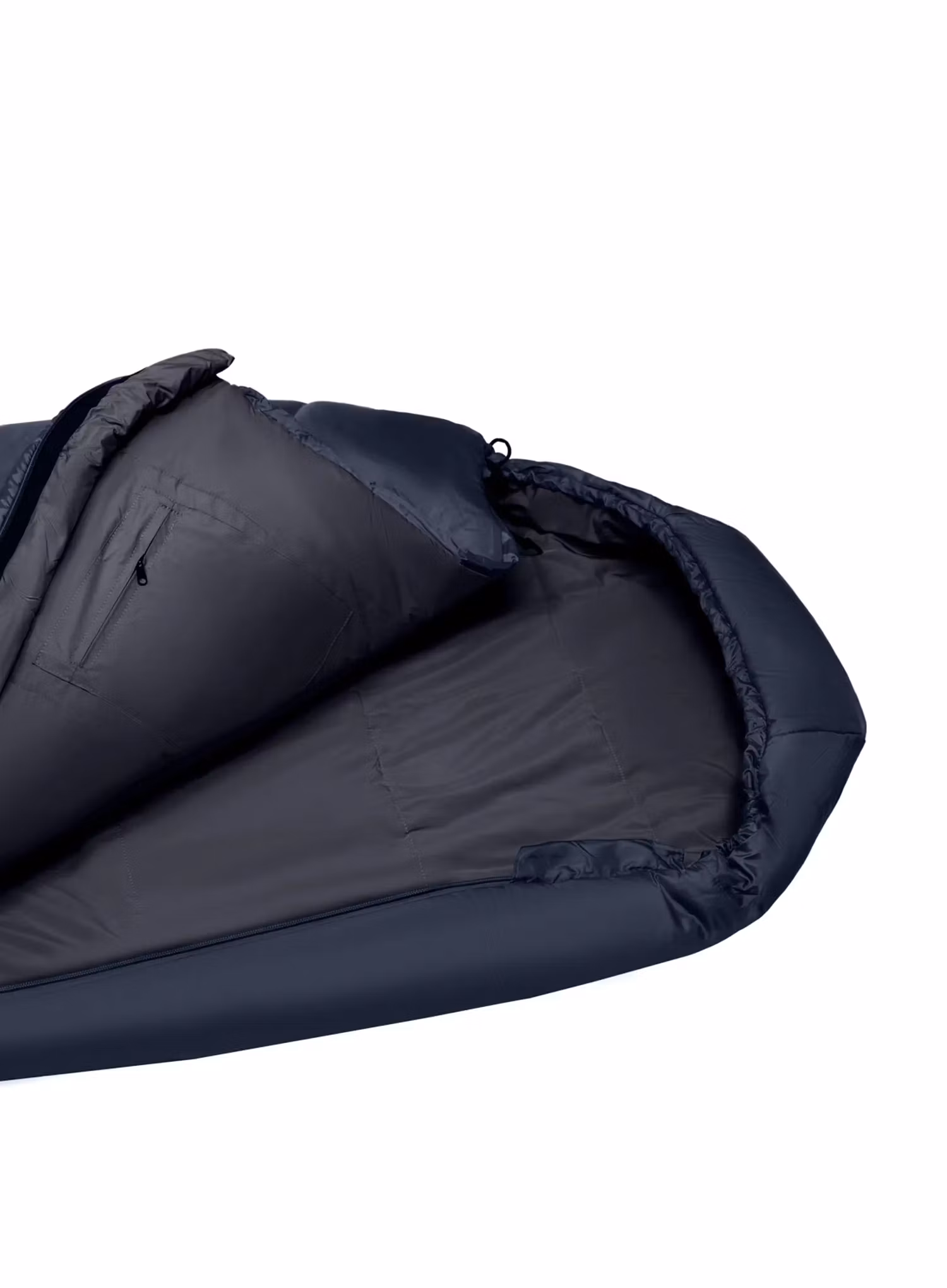 Спальний мішок синтетичний Alpinus Fiber Pro 1100 - grey