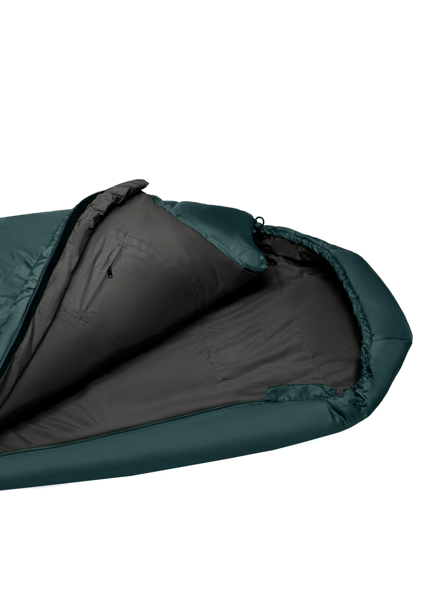 Спальний мішок синтетичний Alpinus Fiber Pro 800 - green