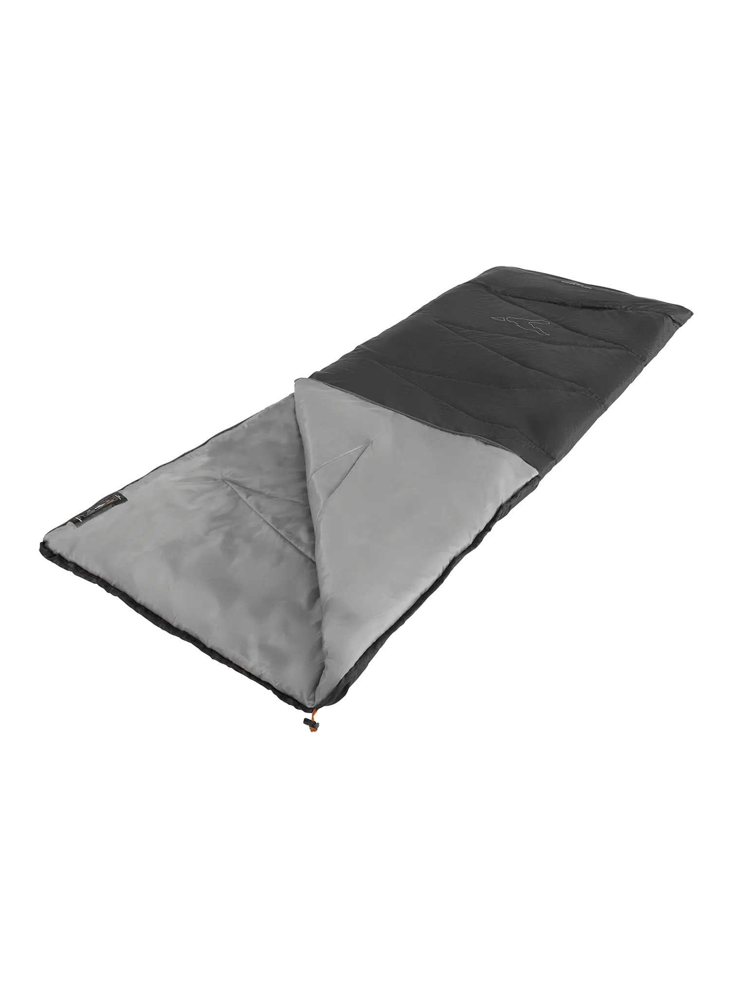 Спальний мішок синтетичний Easy Camp Starling Square 10C (190 cm) - black