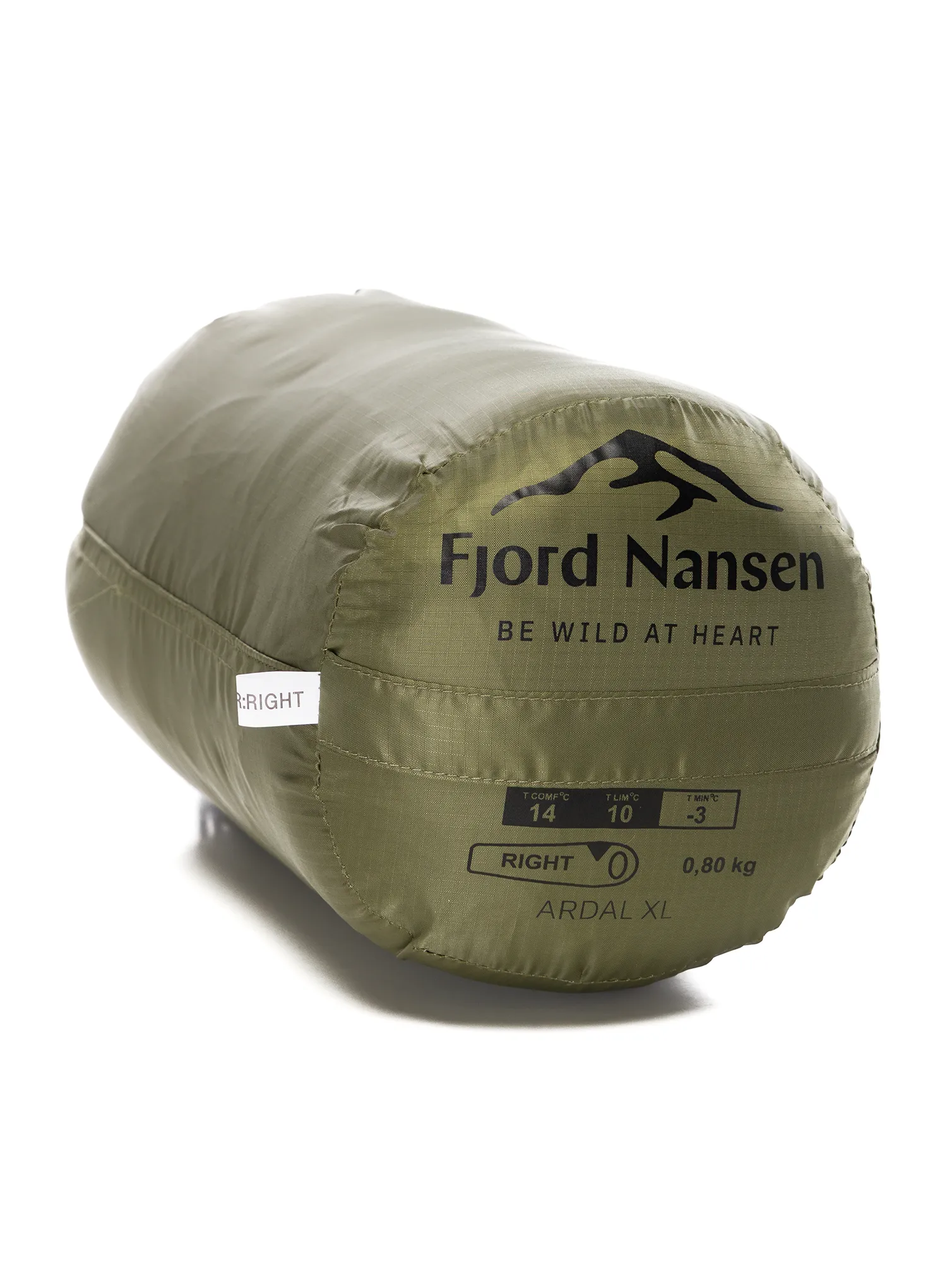 Спальний мішок синтетичний Fjord Nansen Ardal XL SBS (200 cm) - olive drab
