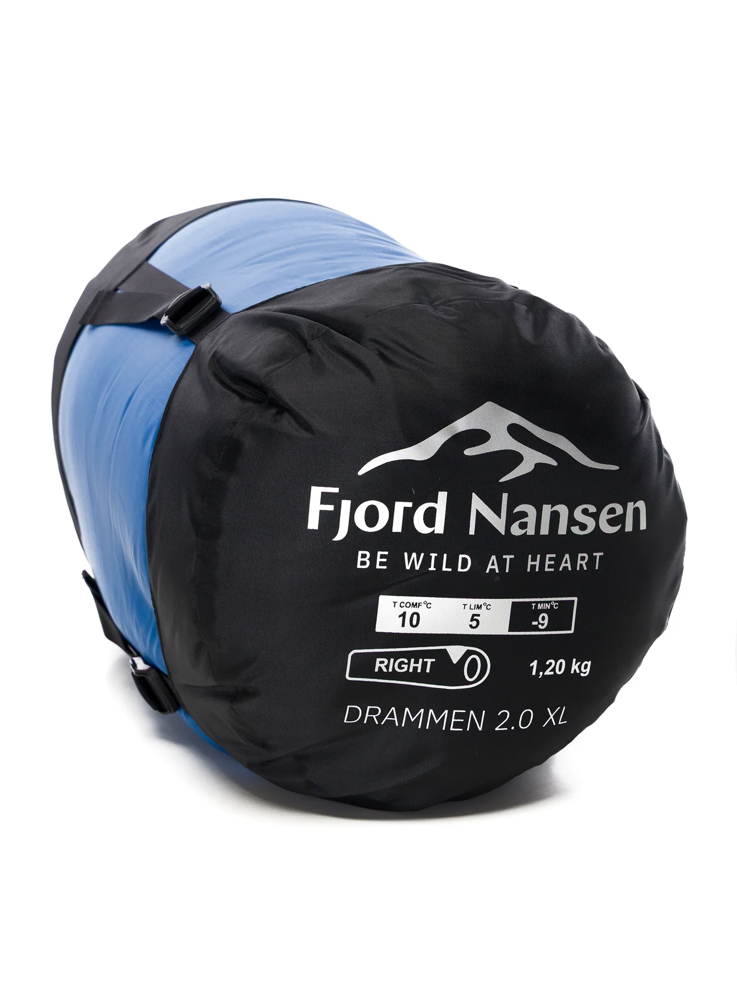 Спальний мішок синтетичний Fjord Nansen Drammen 2.0 XL (200 cm) - sapphire/sapphire