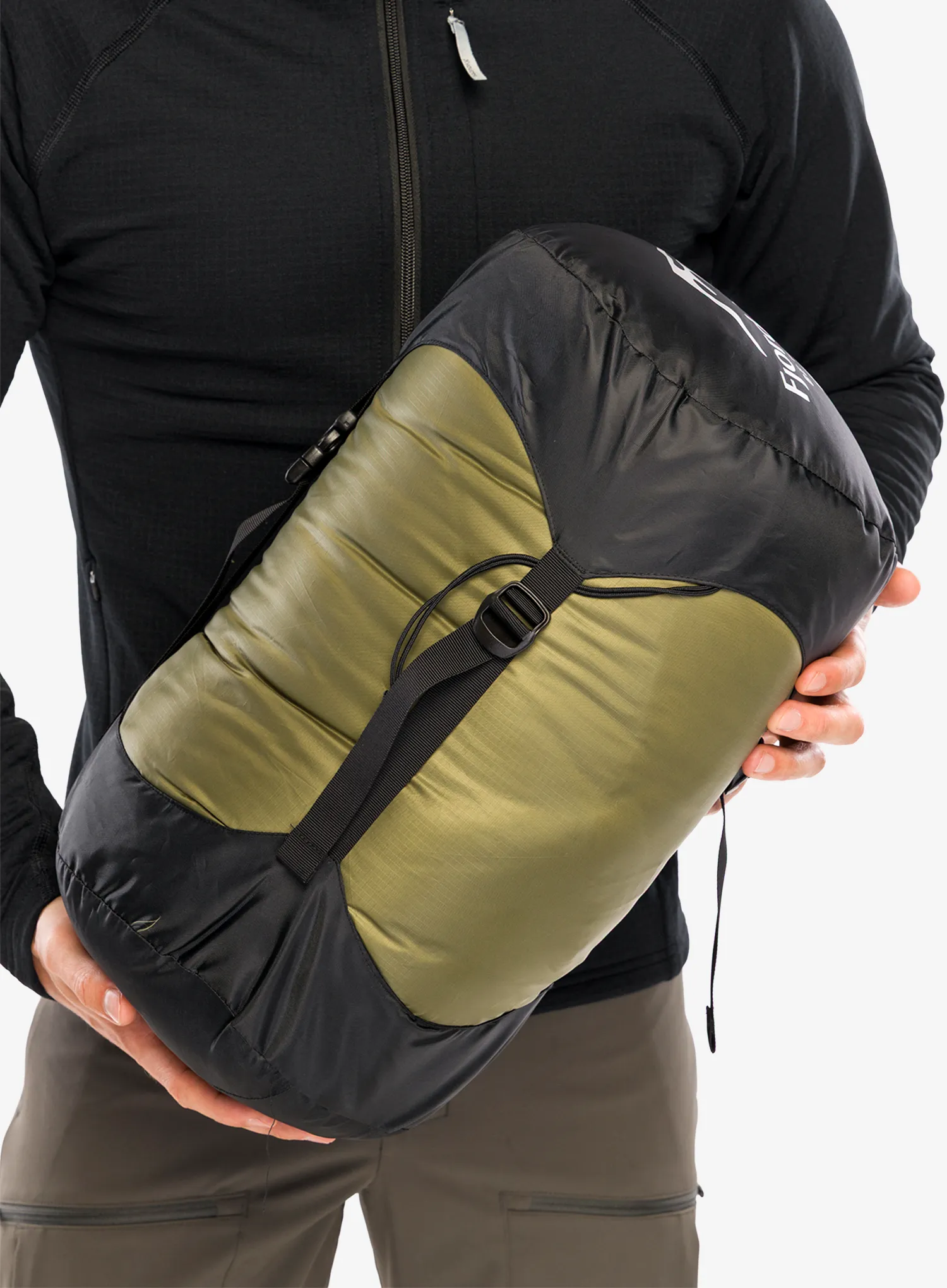 Спальний мішок синтетичний Fjord Nansen Hadsel XL (200 cm) - olive drab