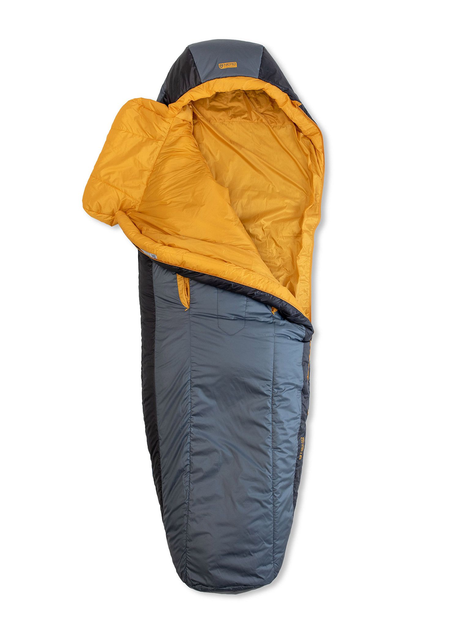 Спальний мішок синтетичний Nemo Forte Endless Promise 35 Reg (183 cm) - fortress/mango