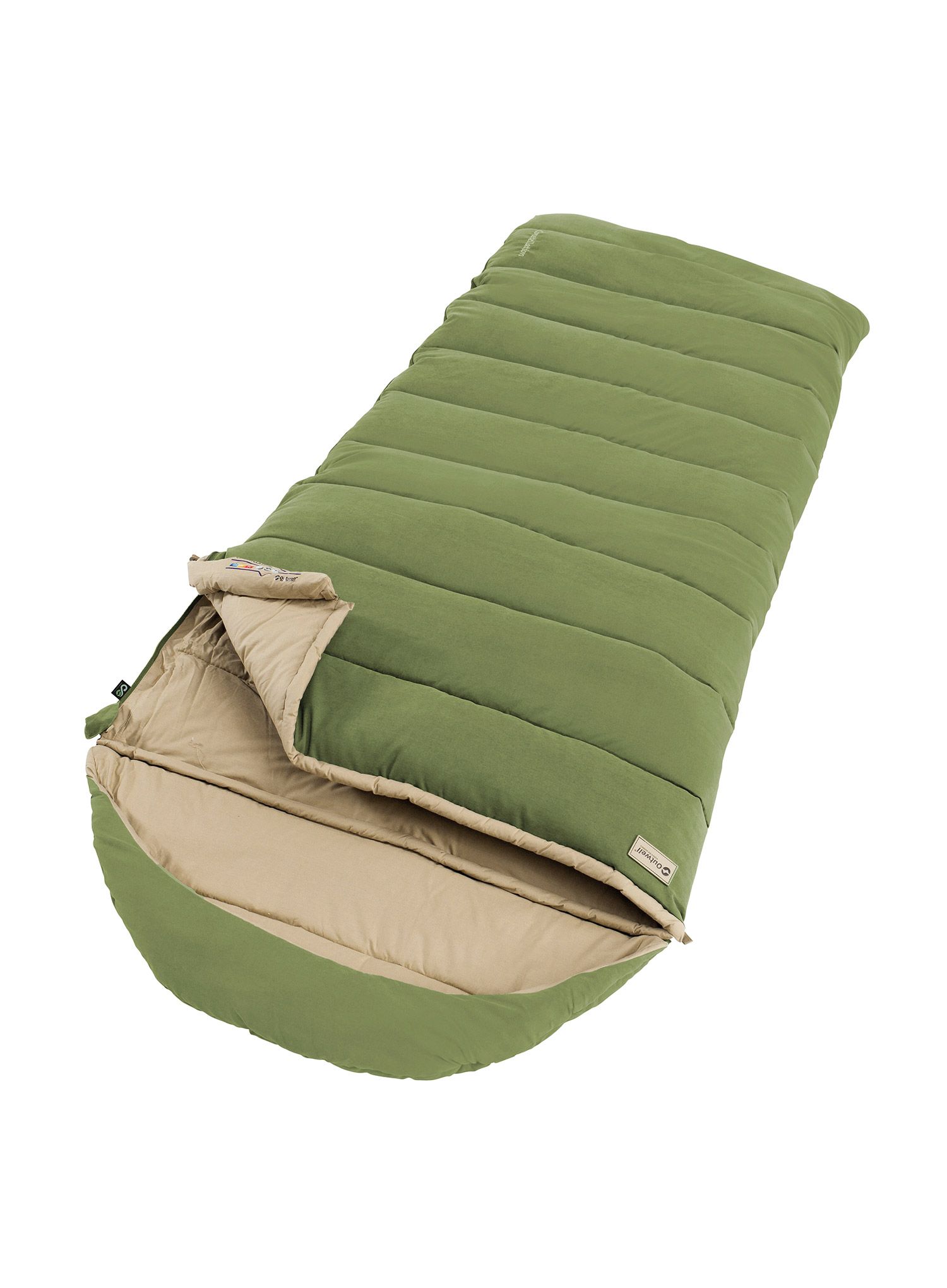 Спальний мішок Outwell Constellation (195 cm) - green/green