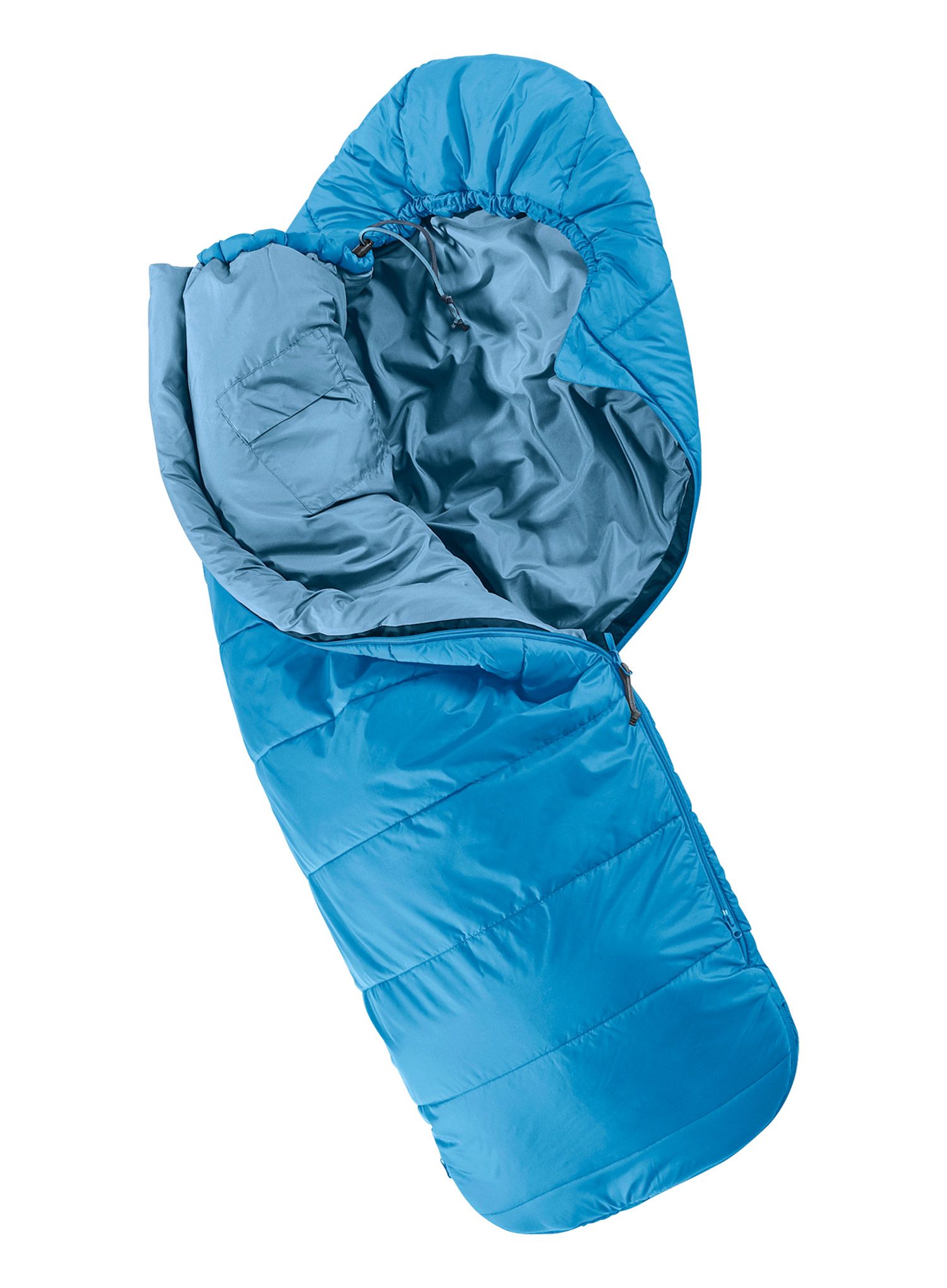 Спальний мішок дитячий Deuter Starlight (130-170 cm) - reef/slateblue