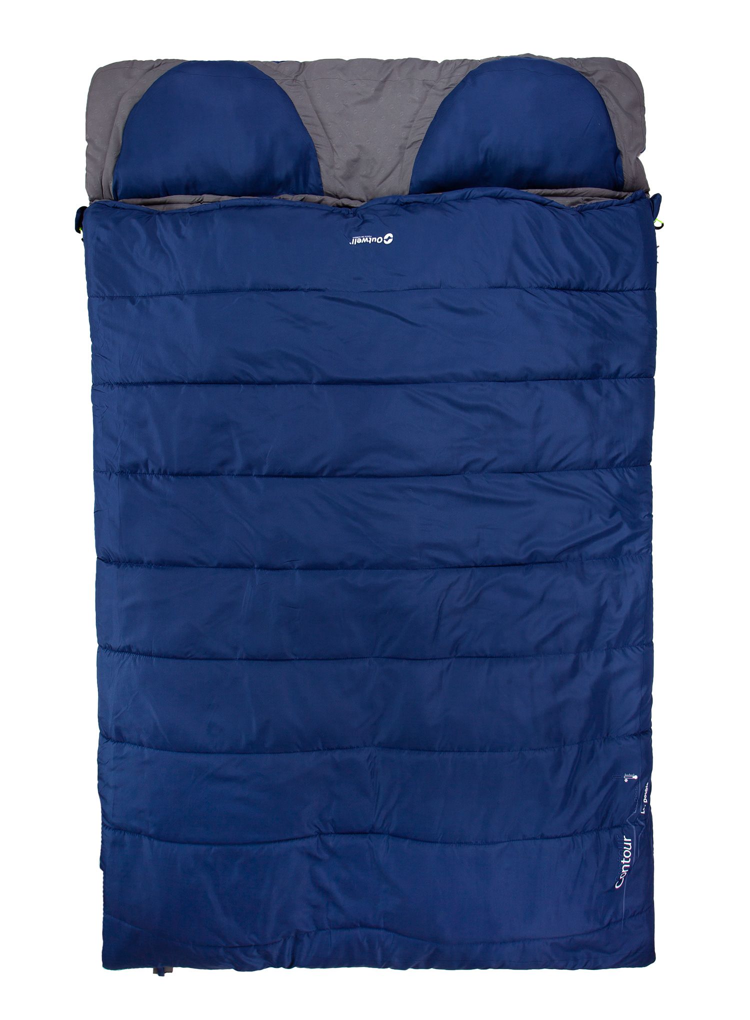 Спальний мішок Outwell Contour Lux Supreme (190 cm) - imperial blue