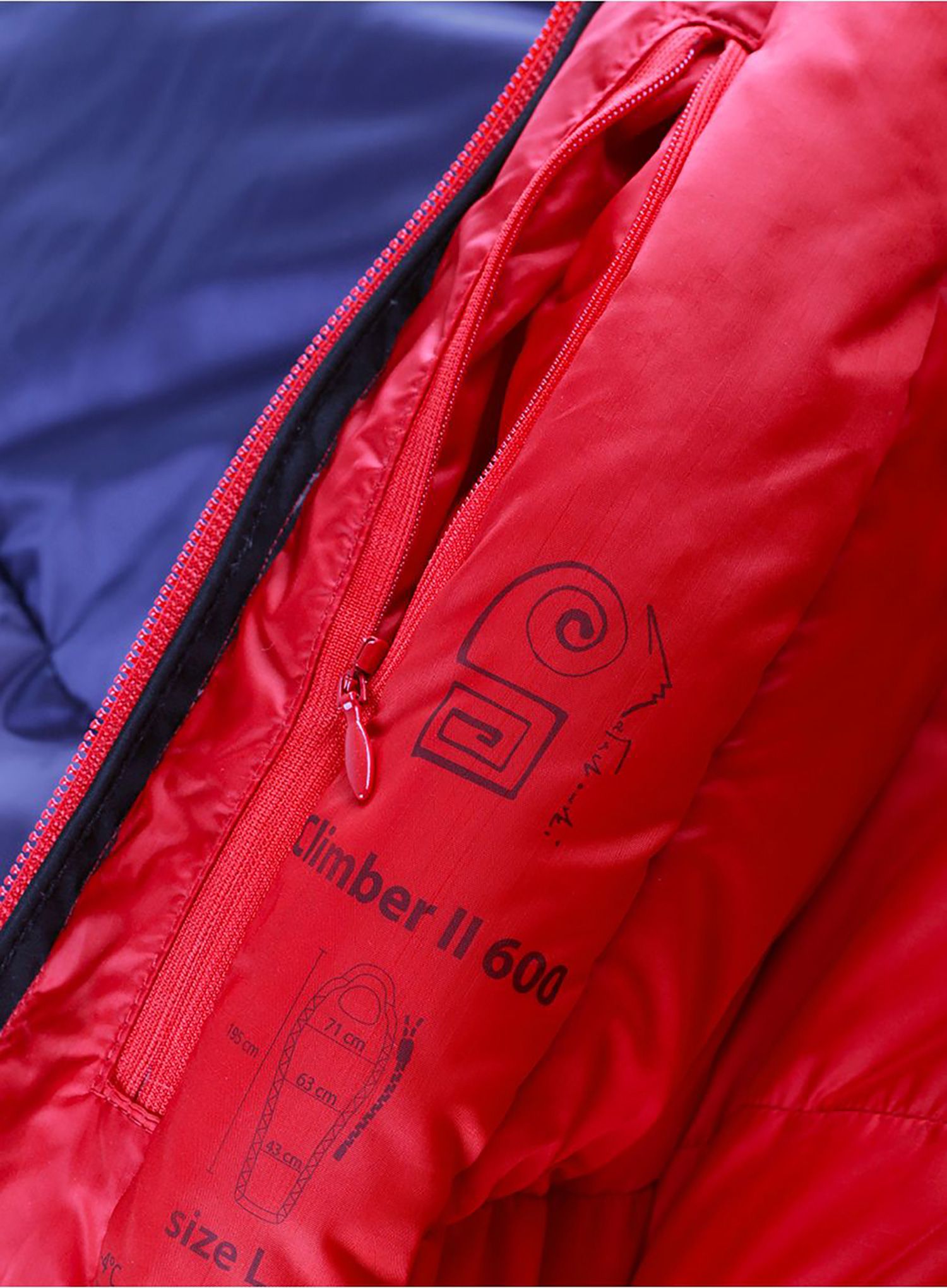 Спальний мішок пуховий Małachowski Climber II 600 (176 cm)