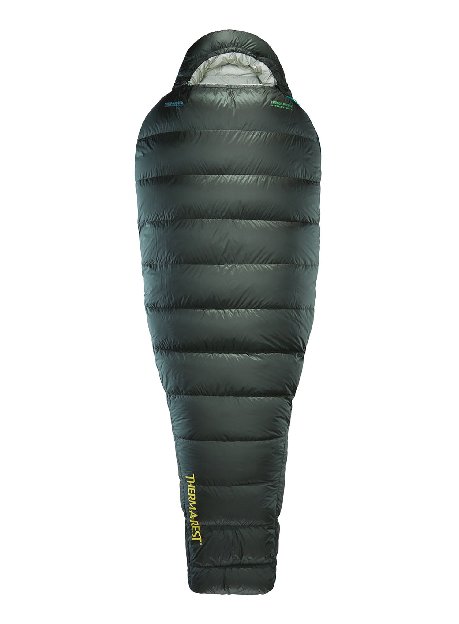 Спальний мішок пуховий Therm a Rest Hyperion 32F/0C UL Bag Reg - black forest