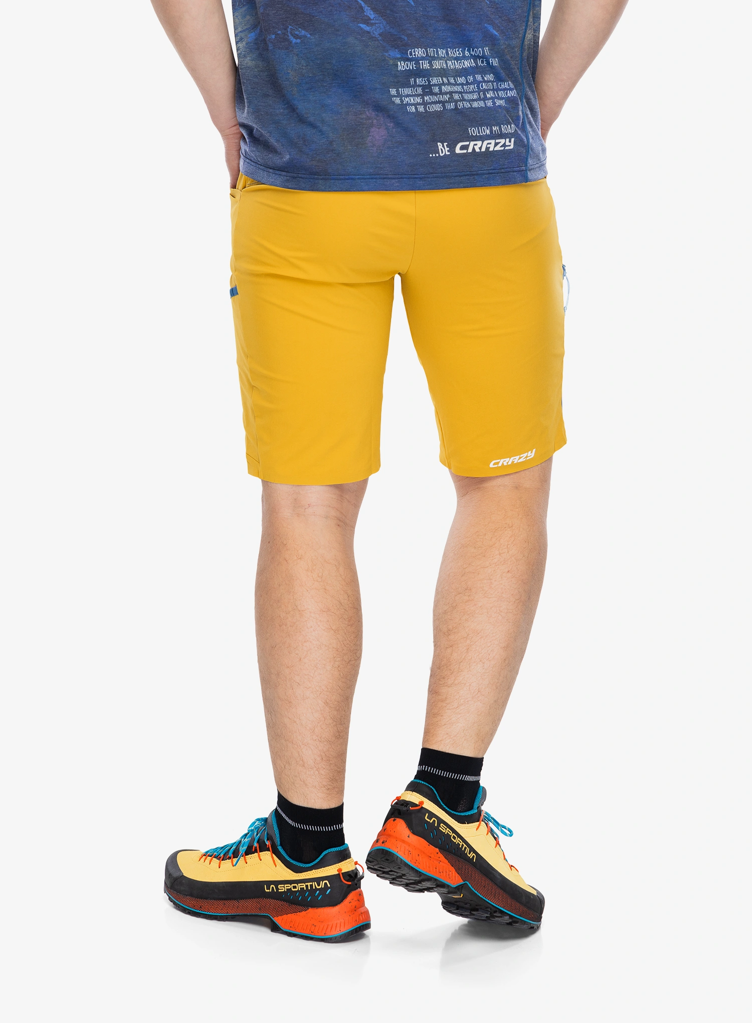 Шорти Crazy Short Traverse  - sulfur/black