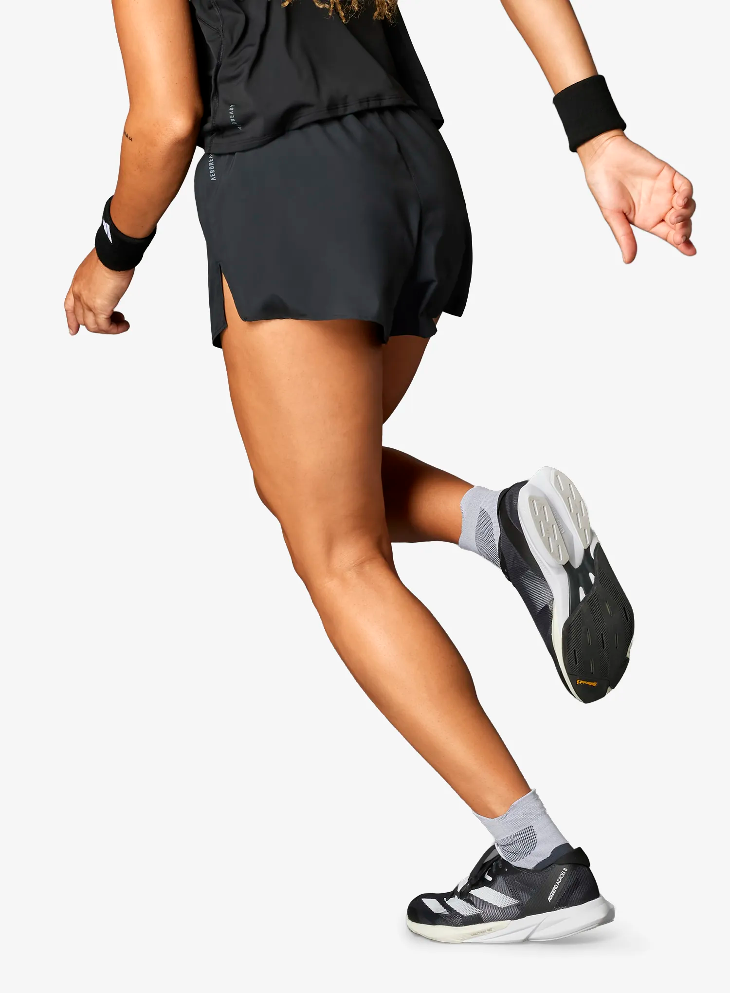 Шорти для бігу жіночі adidas Adizero Essentials Running Short - black