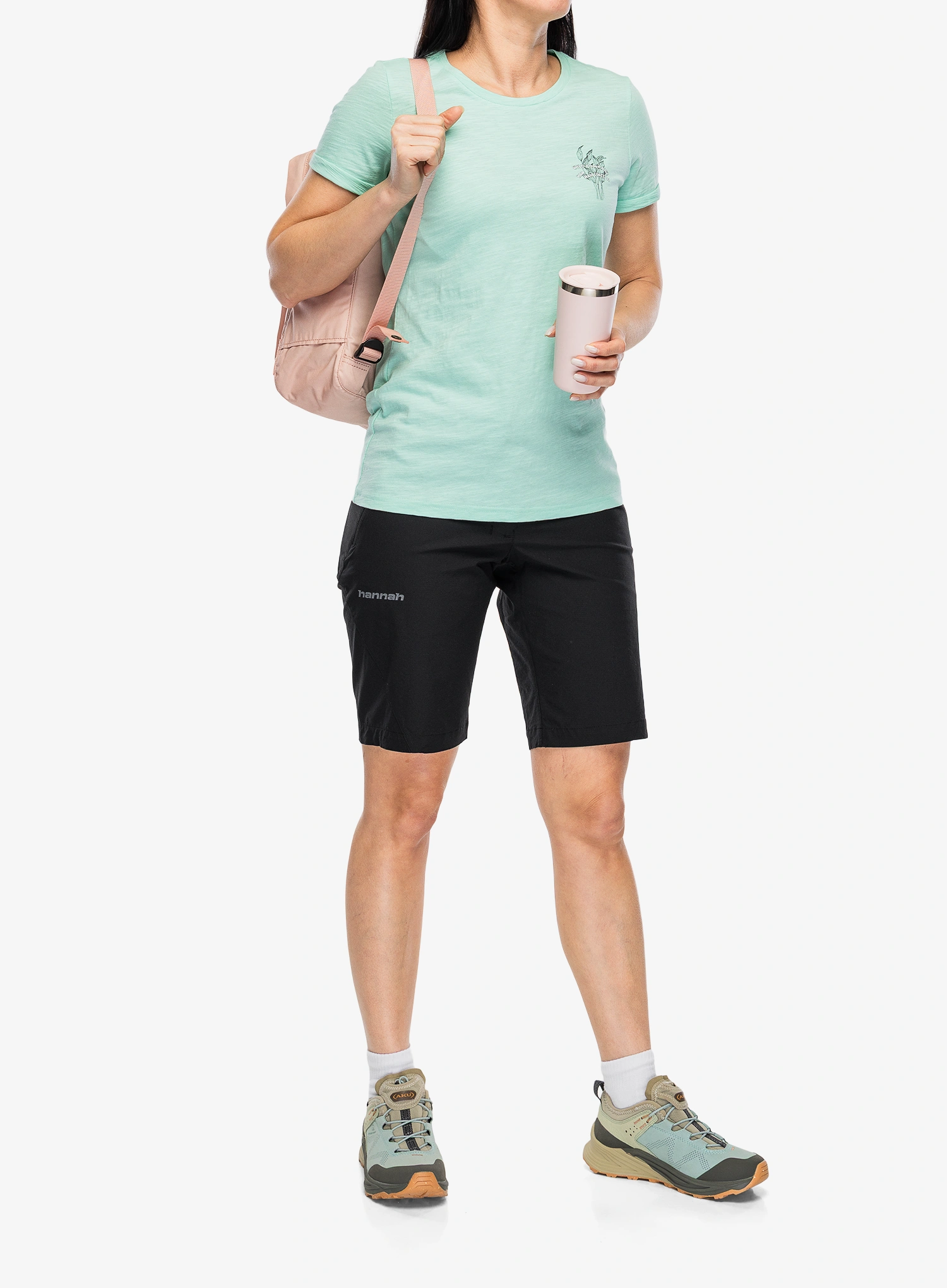 Шорти жіночі Hannah Atta Shorts - anthracite
