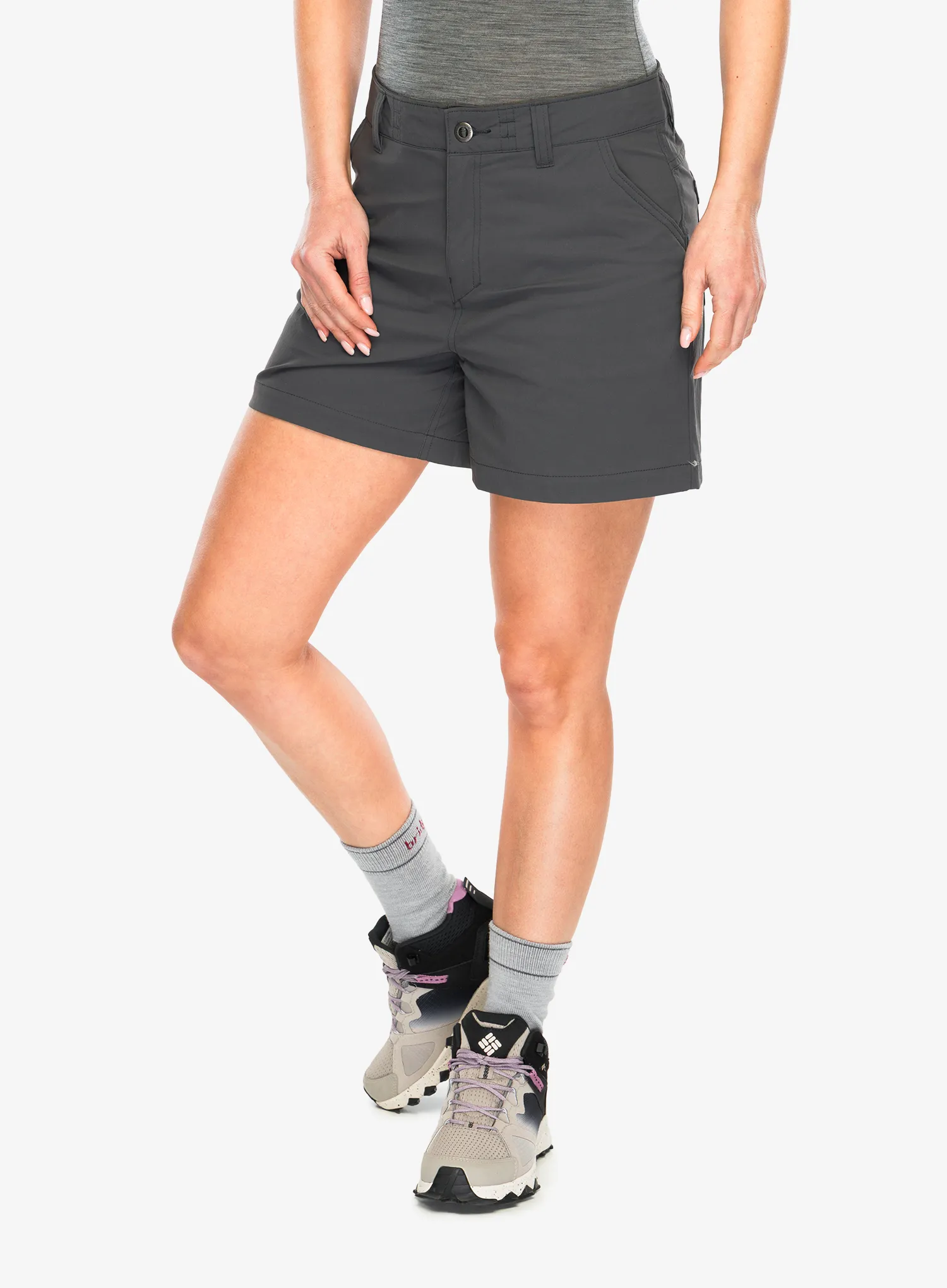 Шорти жіночі Patagonia Quandary Shorts 5 - forge grey