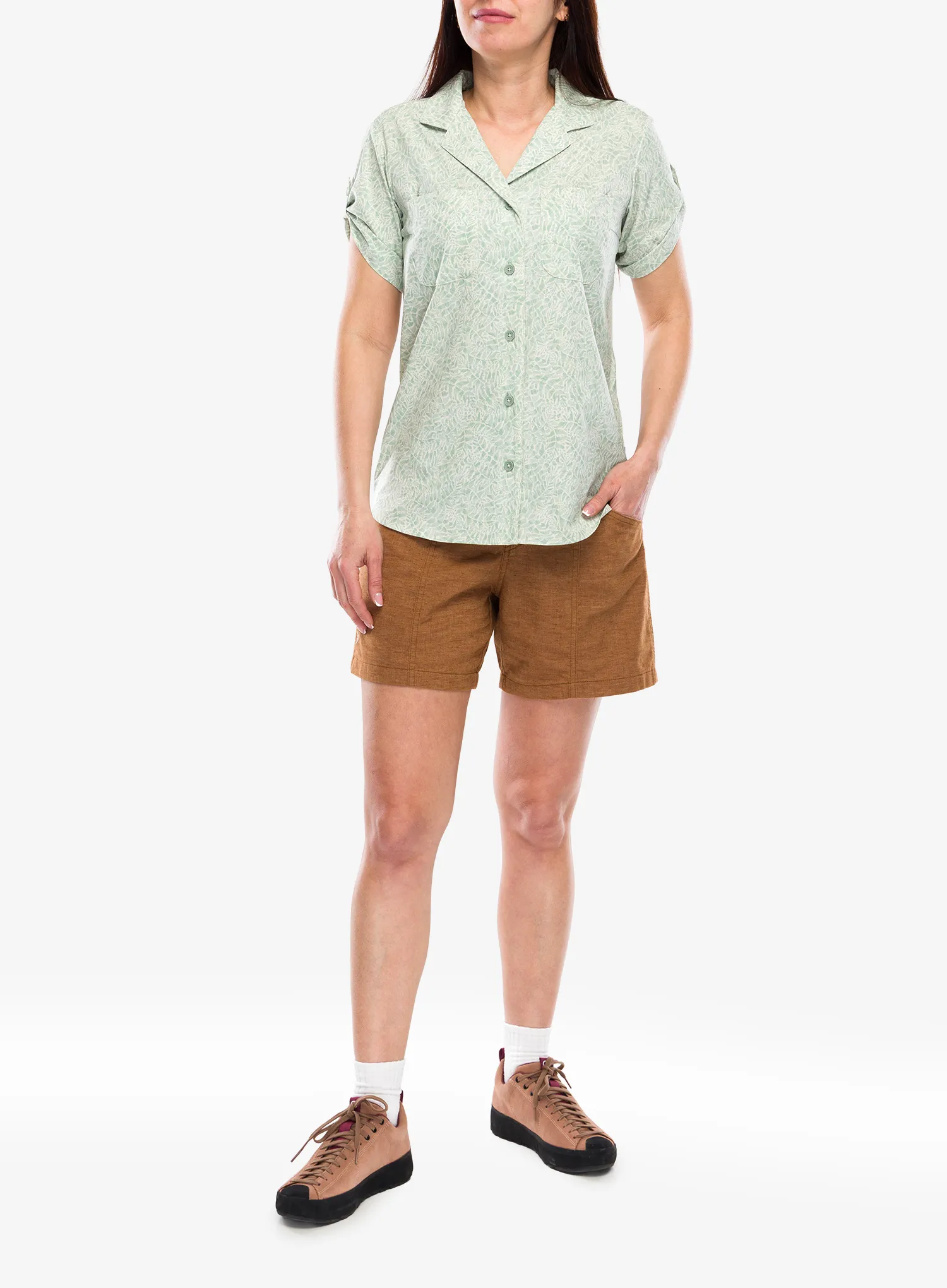 Шорти жіночі Royal Robbins Hemp Adventure Short - pecan