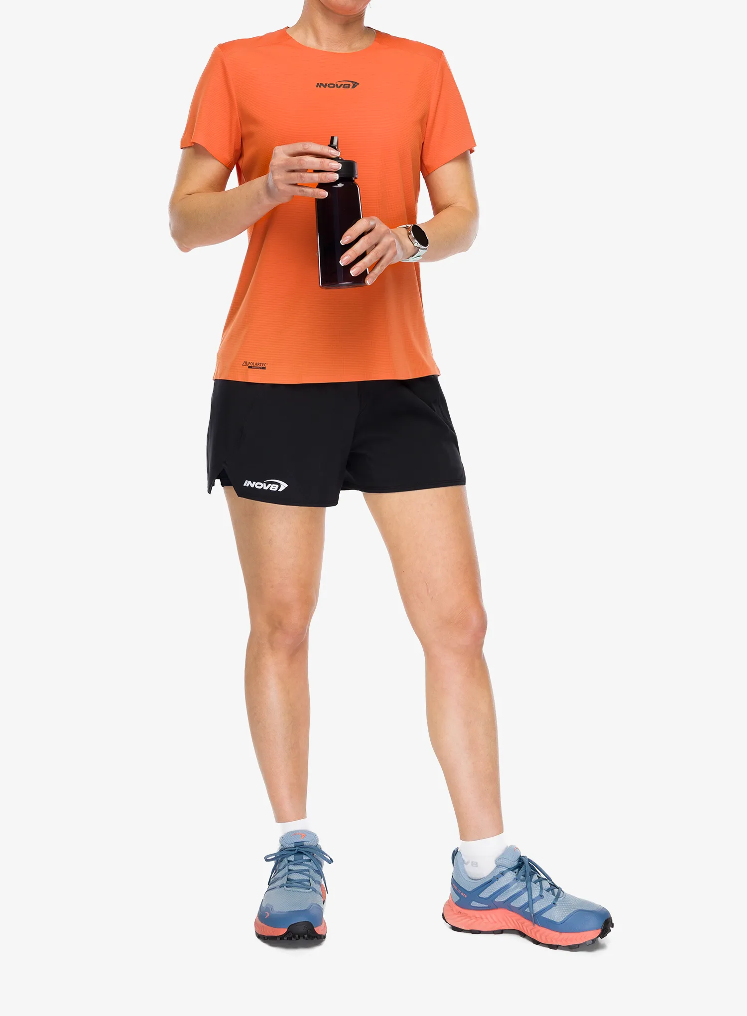 Шорти для бігу жіночі Inov-8 Airlite 2in1 Short - black