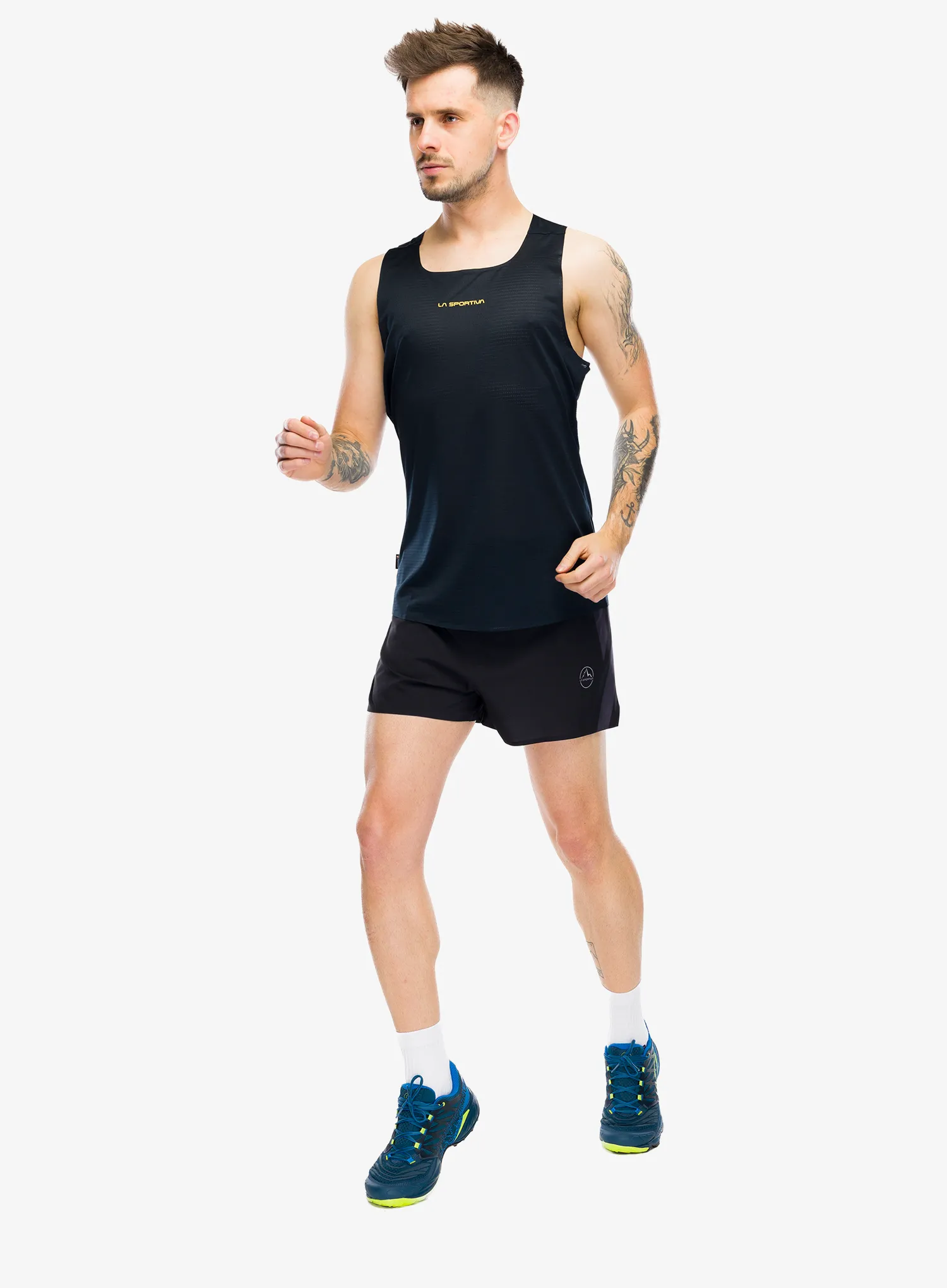 Шорти для бігу La Sportiva Flow 3in Short - black/chalk