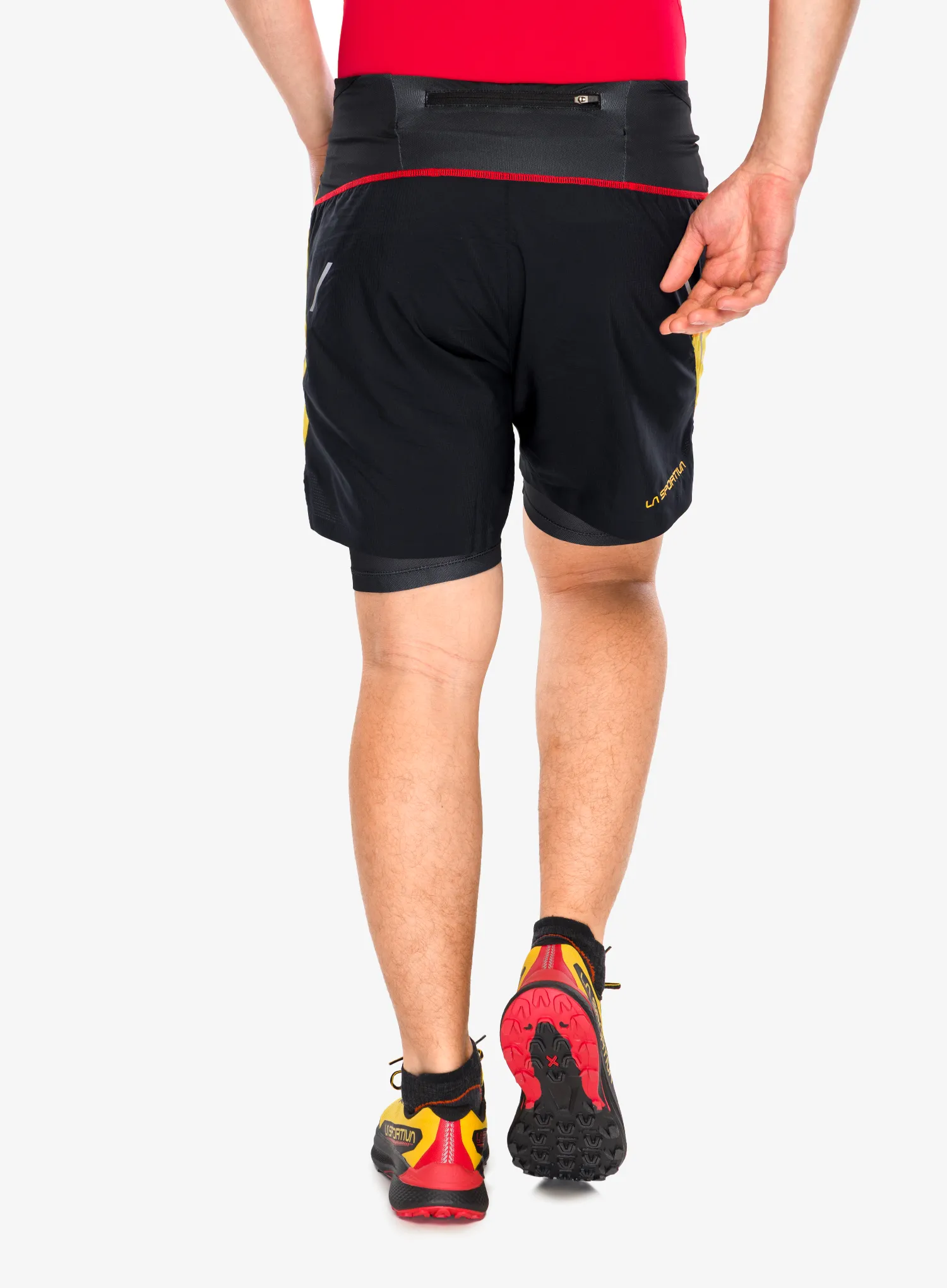 Шорти для бігу La Sportiva Ultra Distance Shorts - yellow/black
