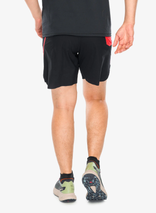 Шорти для бігу Salomon S/Lab Speed Spl 7 Shorts - deep black/fiery