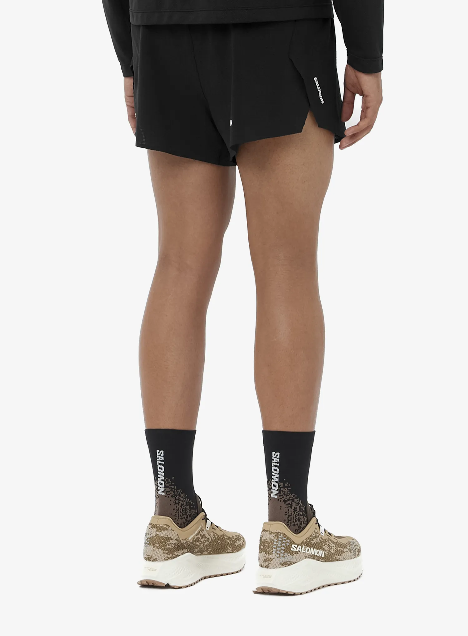 Шорти для бігу Salomon Sense Aero Splt 3 Shorts - deep black