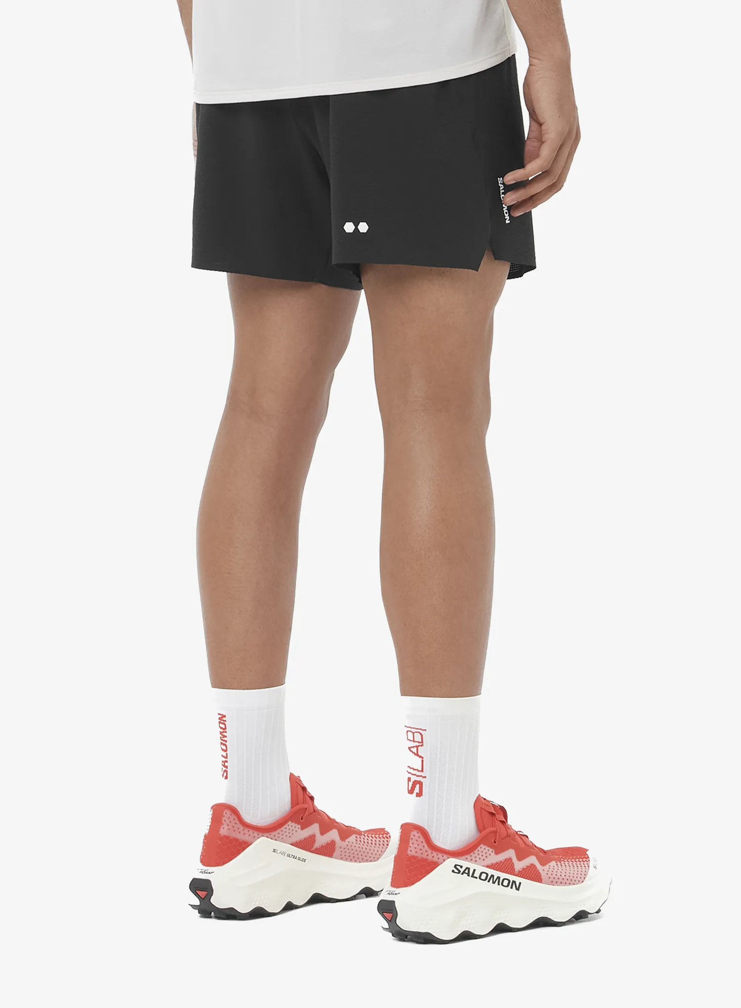 Шорти для бігу Salomon Sense Aero Stow 5 Shorts - deep black