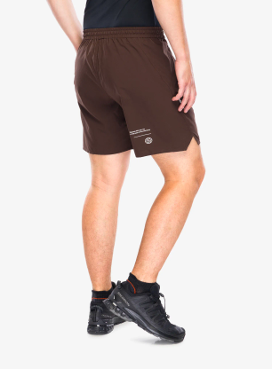Шорти для бігу Salomon Shakeout 7 Shorts No L GFX - coffee bean