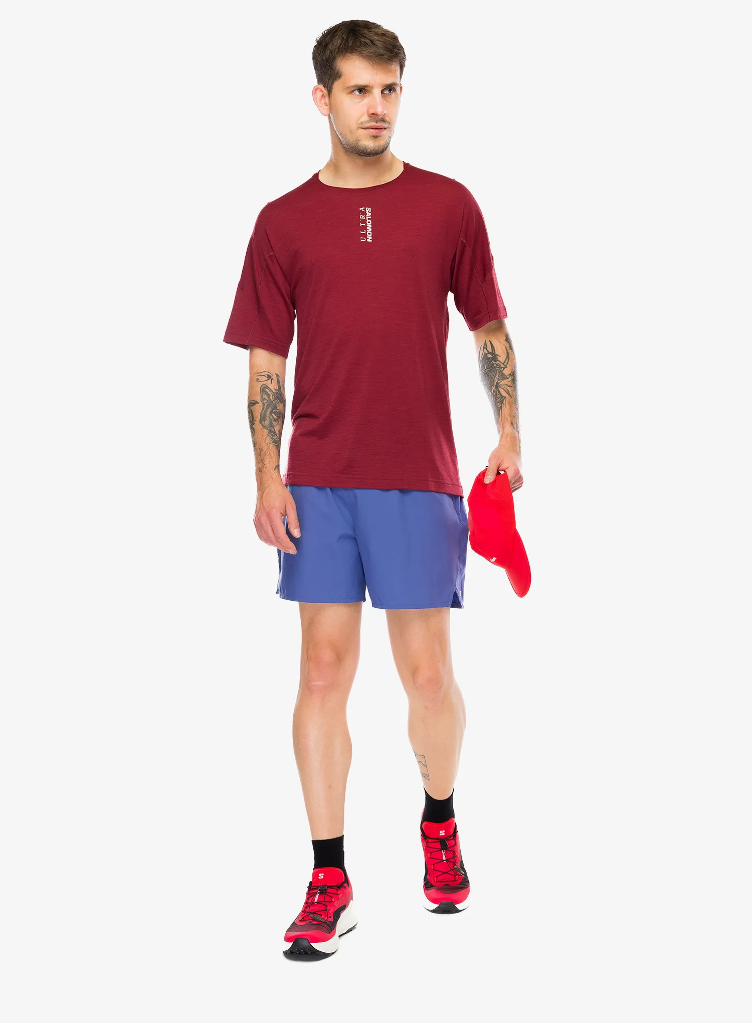 Шорти для бігу Salomon Shkout Core Shorts 5 - marlin