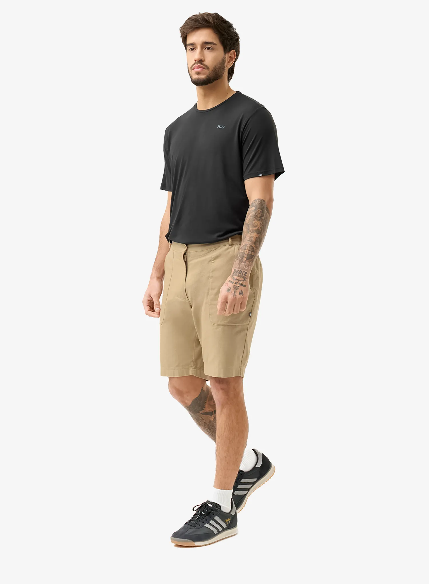 Шорти чоловічі Flov Banao Shorts - l. brown