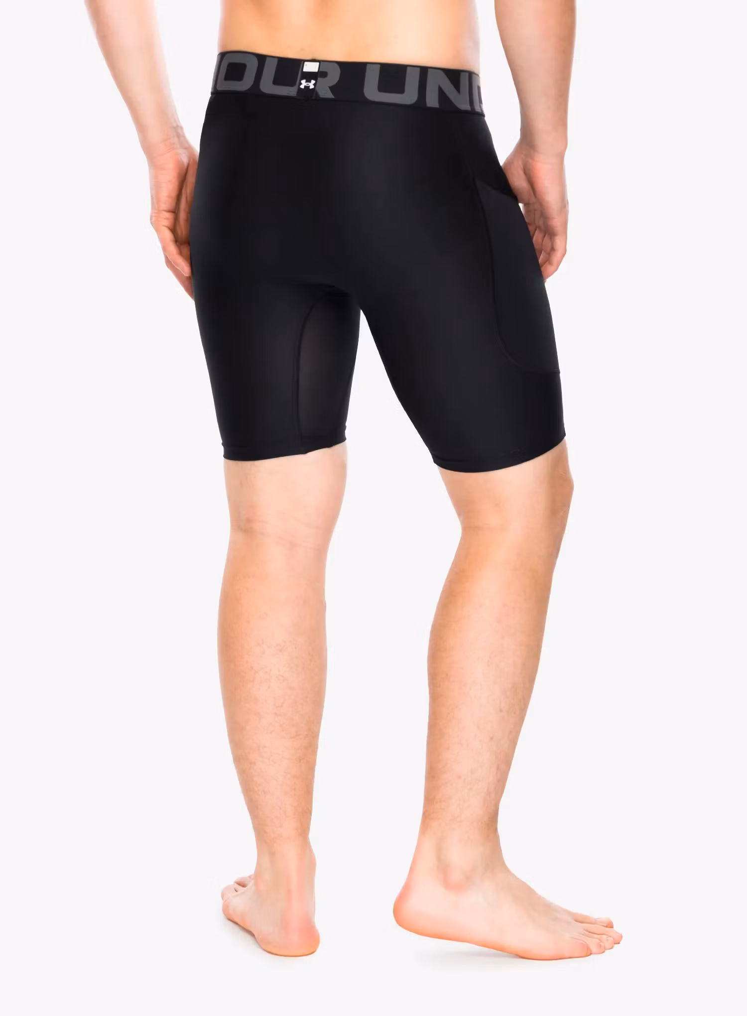 Шорти чоловічі Under Armour HG Armour Shorts - black/white