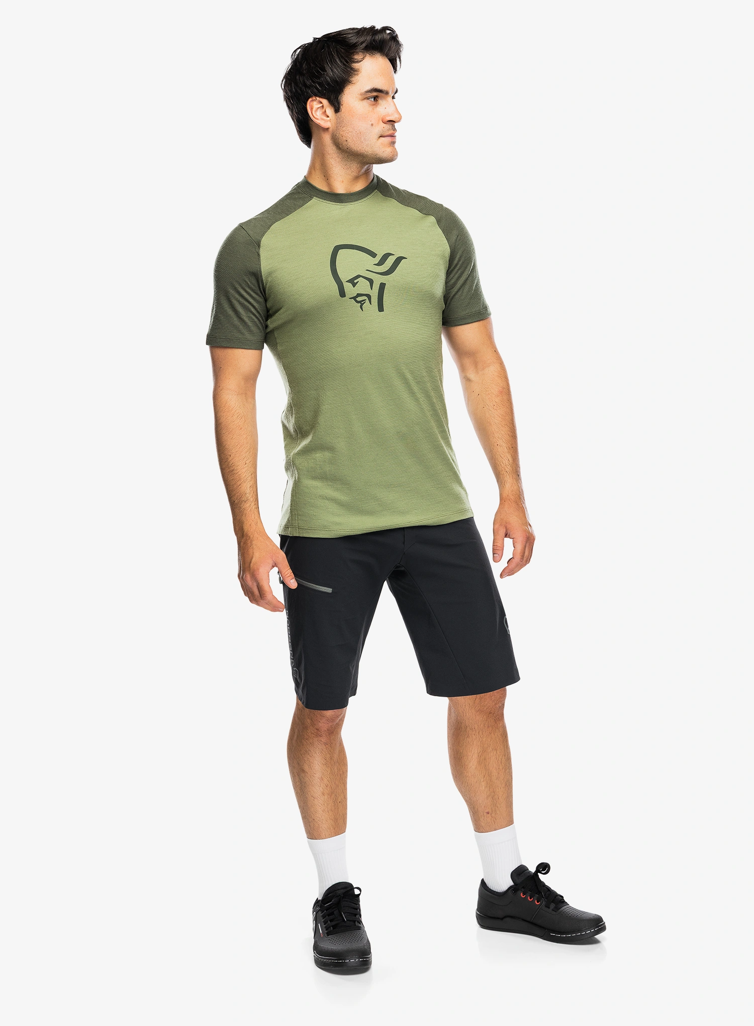 Шорти мтб Norrona Fjora Flex1 Light Shorts - caviar black
