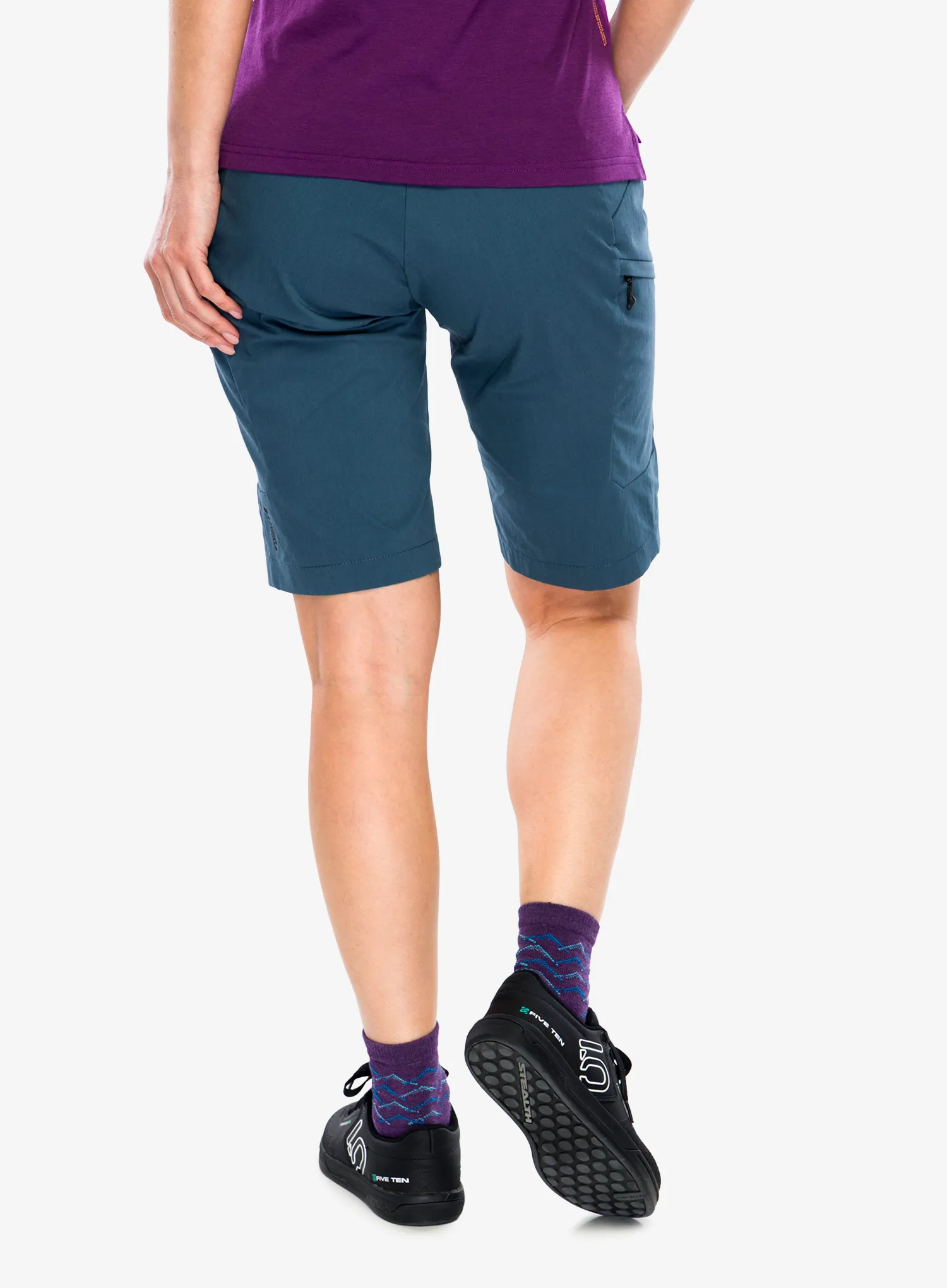 Жіноча велошорти Mons Royale Diversion Merino Trail Shorts - abyss/abyss