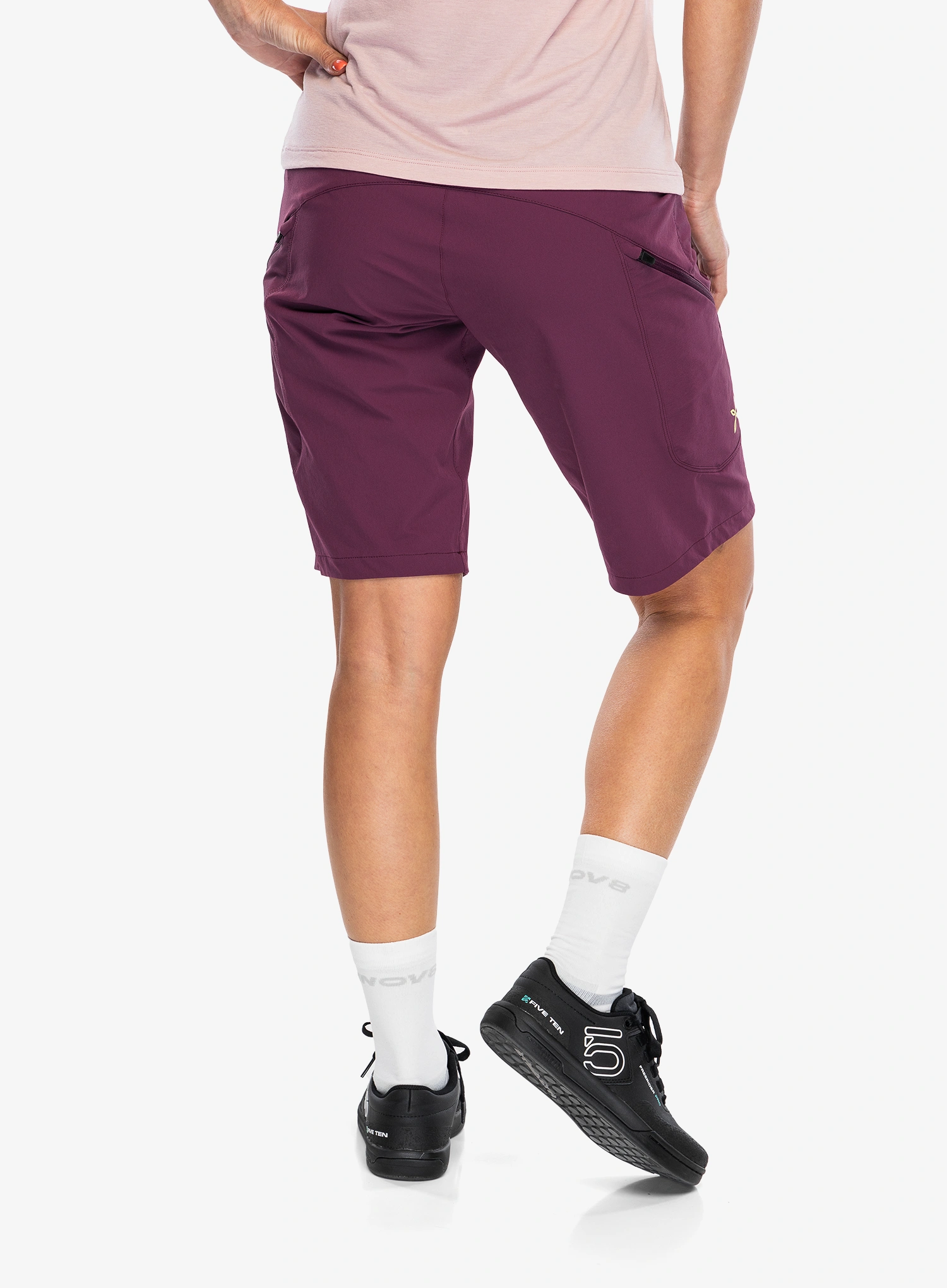 Жіноча велошорти Montura Rando Cycling Shorts - wine red