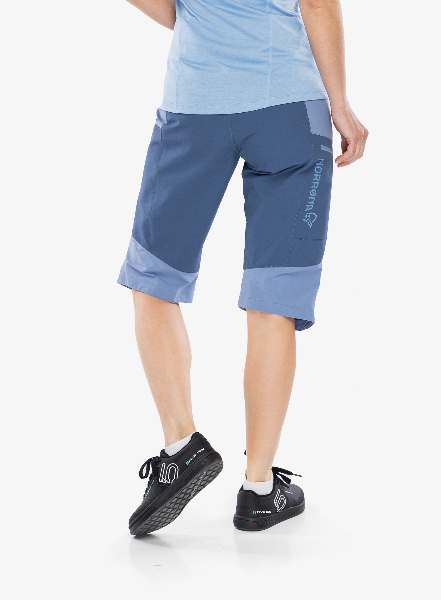 Жіноча велошорти Norrona Fjora Flex1 Shorts - infinity
