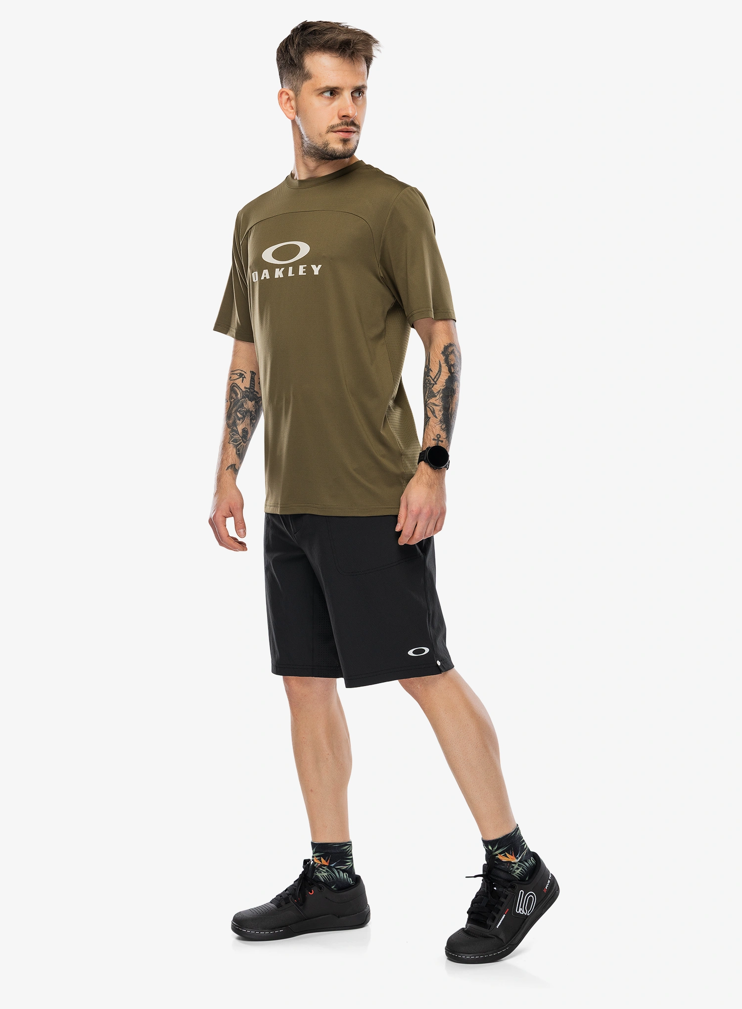 Велошорти з памперсом Oakley Seeker Whip Lined Short - pitch black