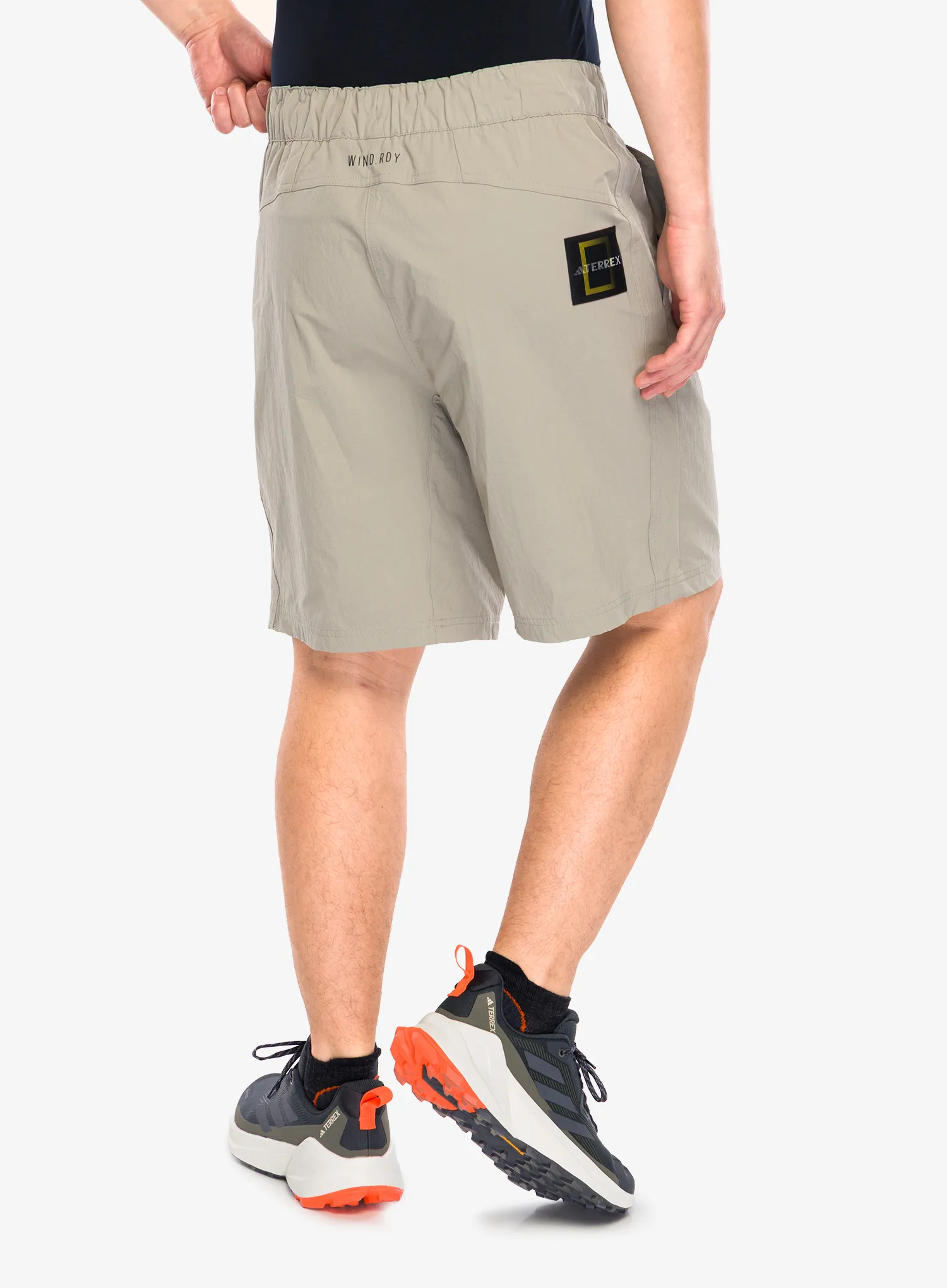 Шорти туристичні adidas TERREX National Geographic WIND.RDY Shorts - putty beige