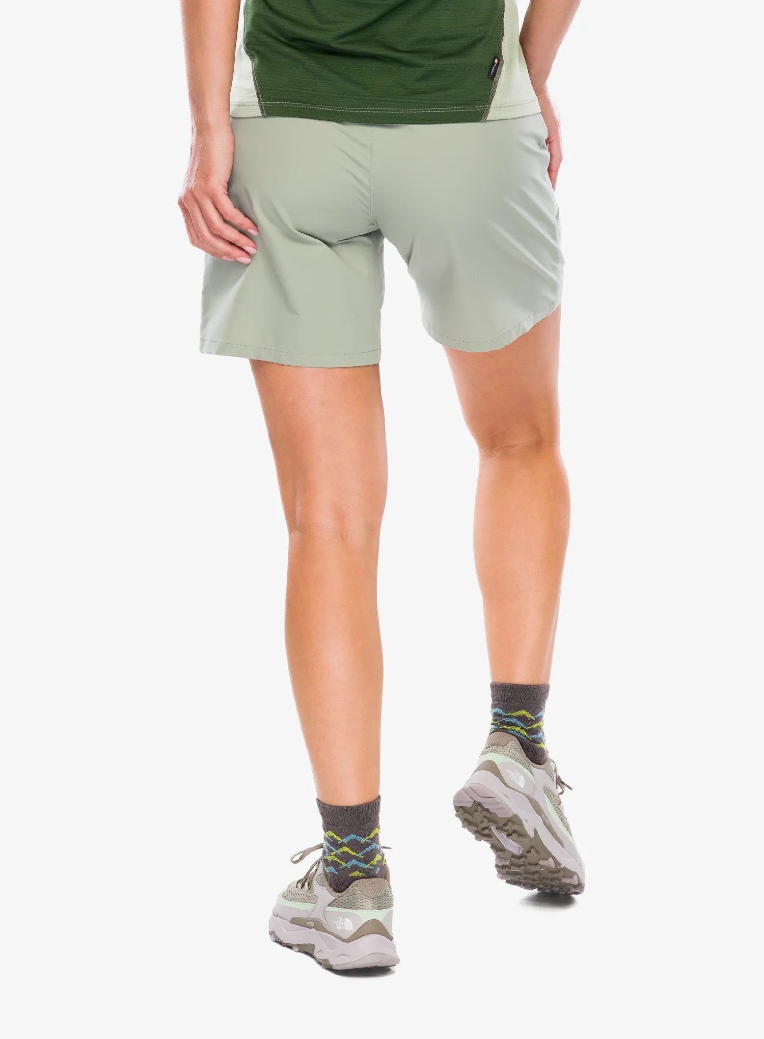 Шорти туристичні жіночі Jack Wolfskin Prelight Stride Short - mint leaf